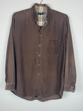 Burberry Brown Corduroy Shirt