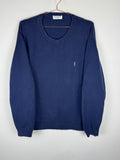 Yves Saint Laurent Navy Blue Knitted Jumper