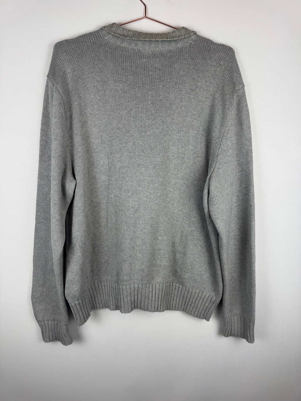 Ralph Lauren Grey Quarter-Zip Jumper