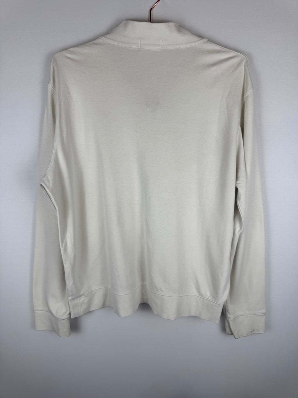 Ralph Lauren Cream Quarter-Zip Jumper