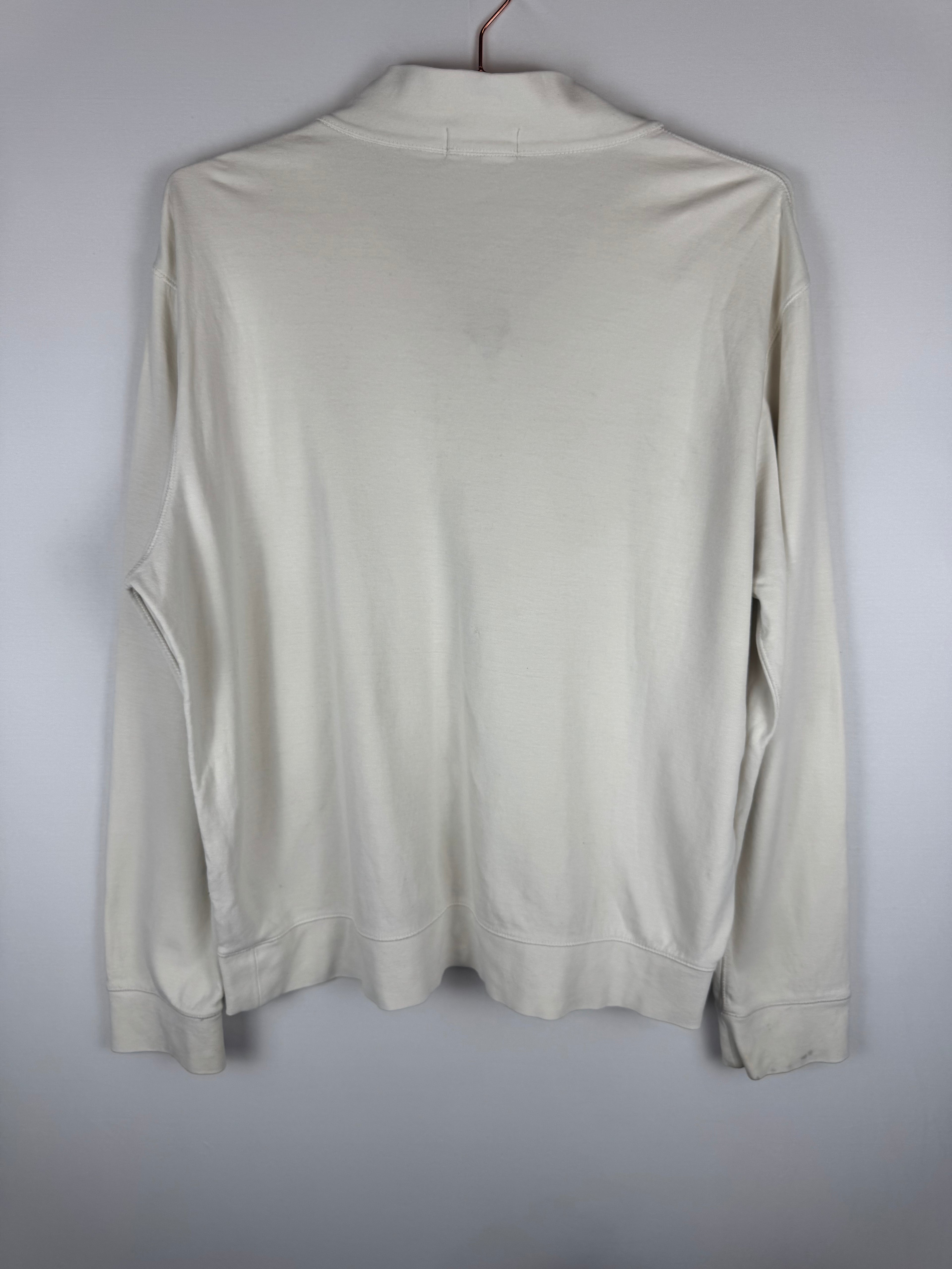 Ralph Lauren Cream Quarter-Zip Jumper