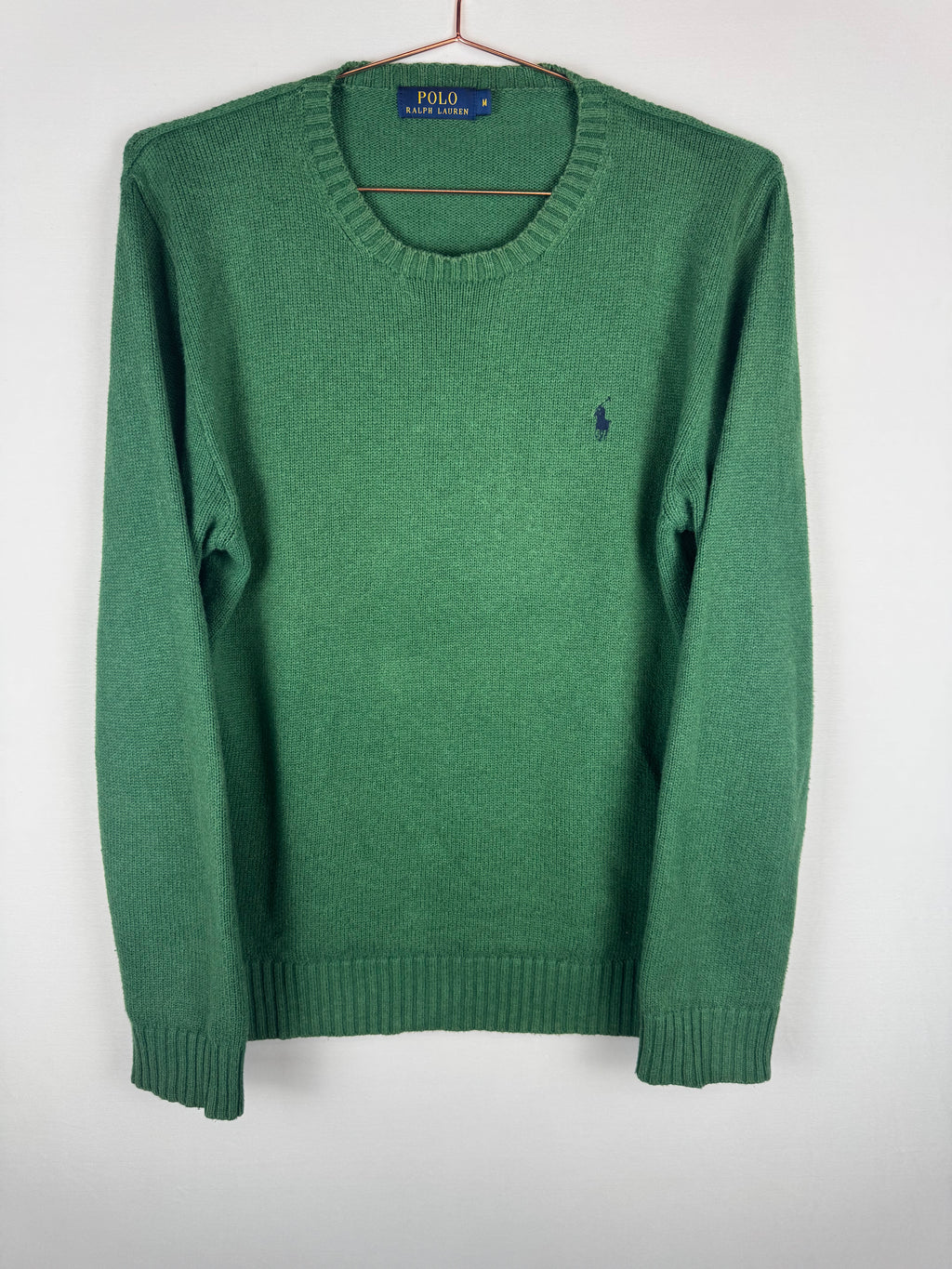 Ralph Lauren Green Knitted Crewneck