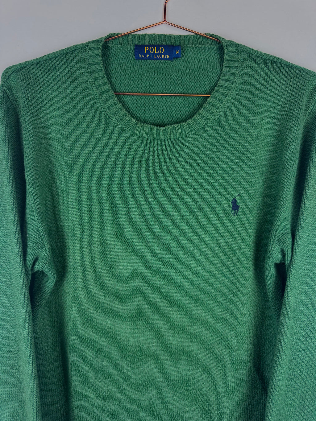 Ralph Lauren Green Knitted Crewneck