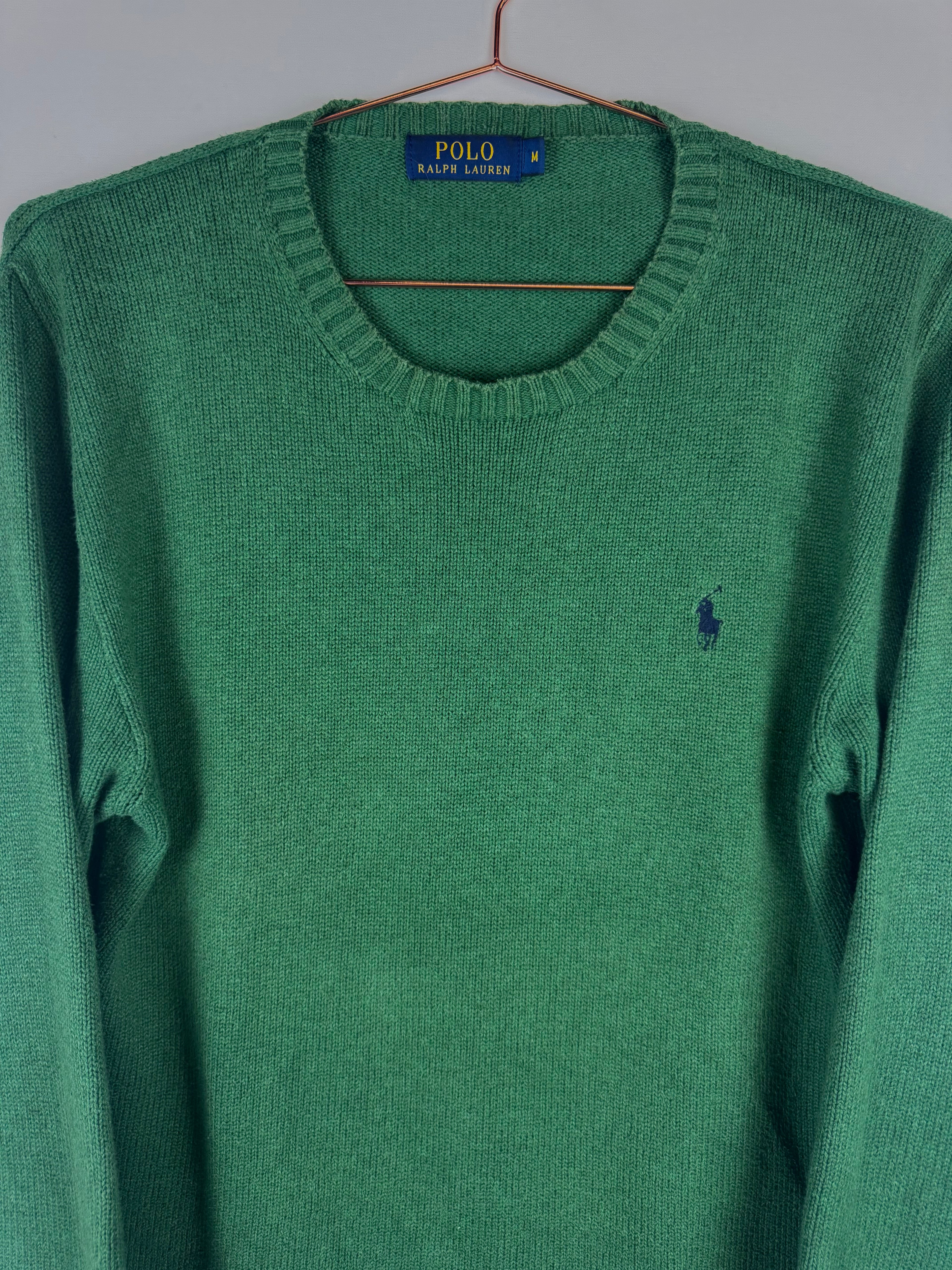 Ralph Lauren Green Knitted Crewneck