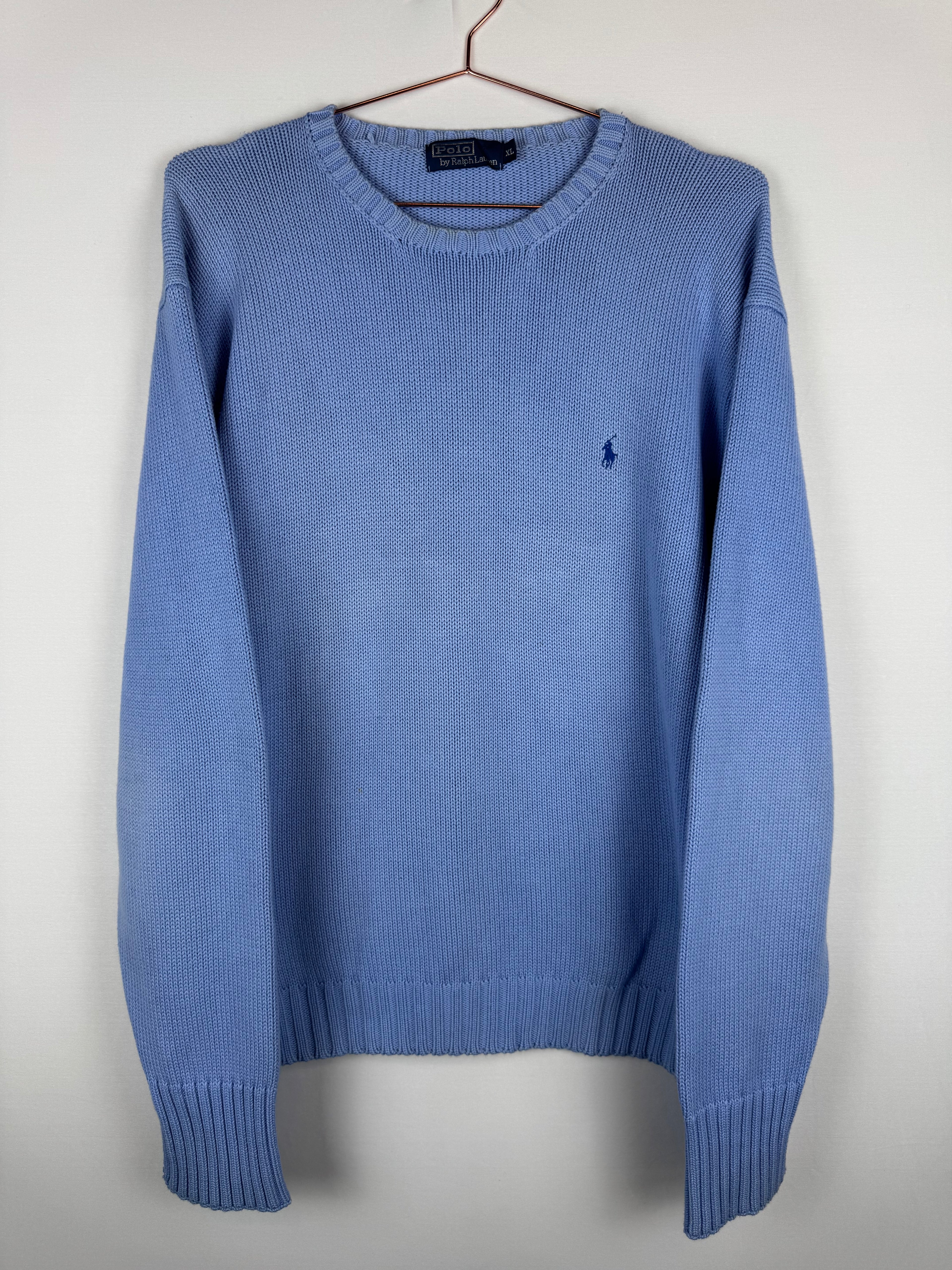 Ralph Lauren Light Blue Knitted Crewneck