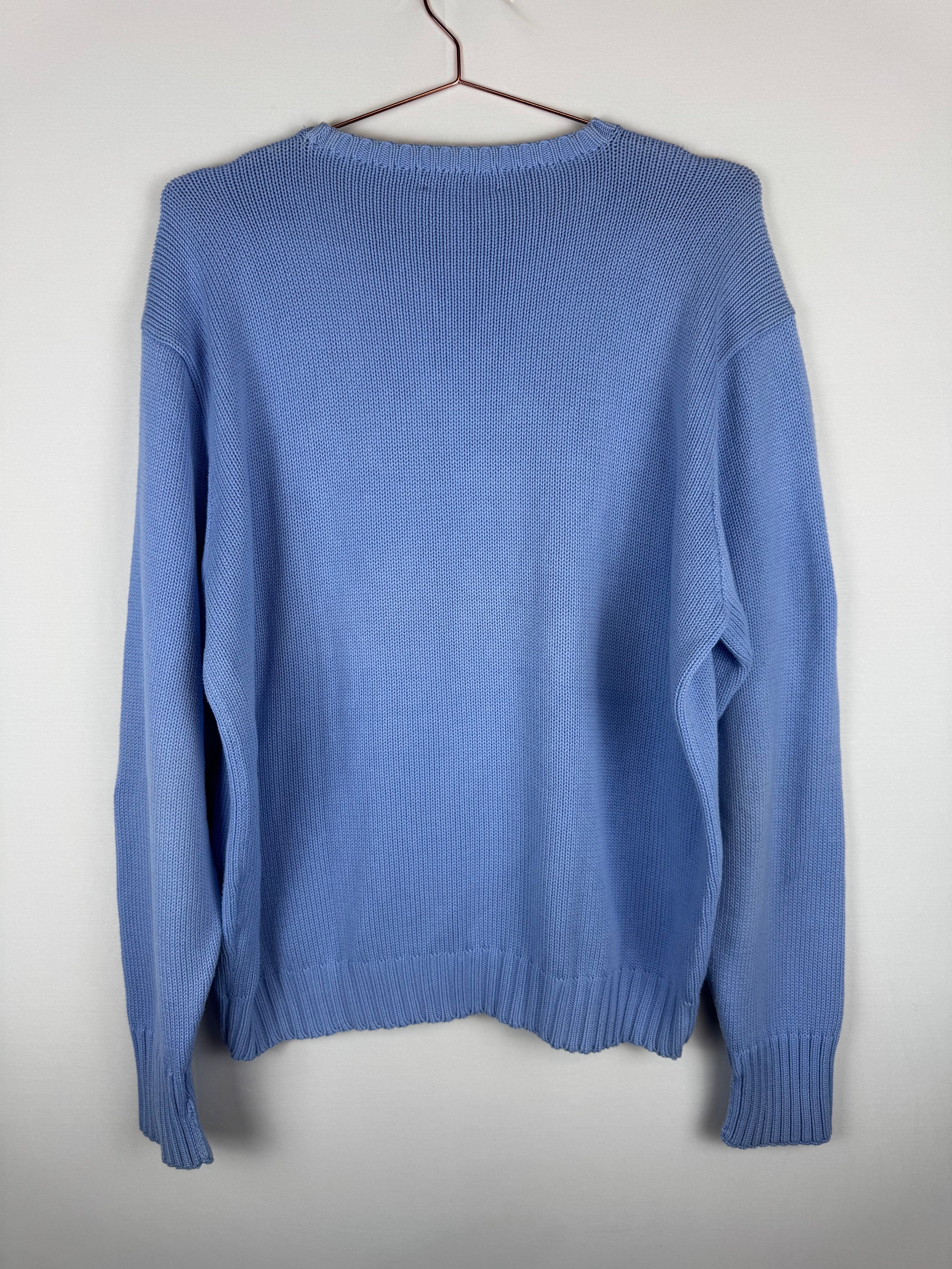 Ralph Lauren Light Blue Knitted Crewneck