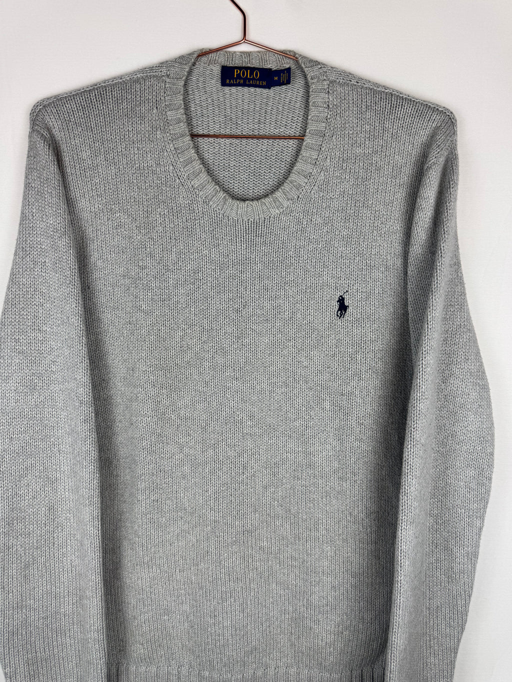 Ralph Lauren Grey Knitted Jumper