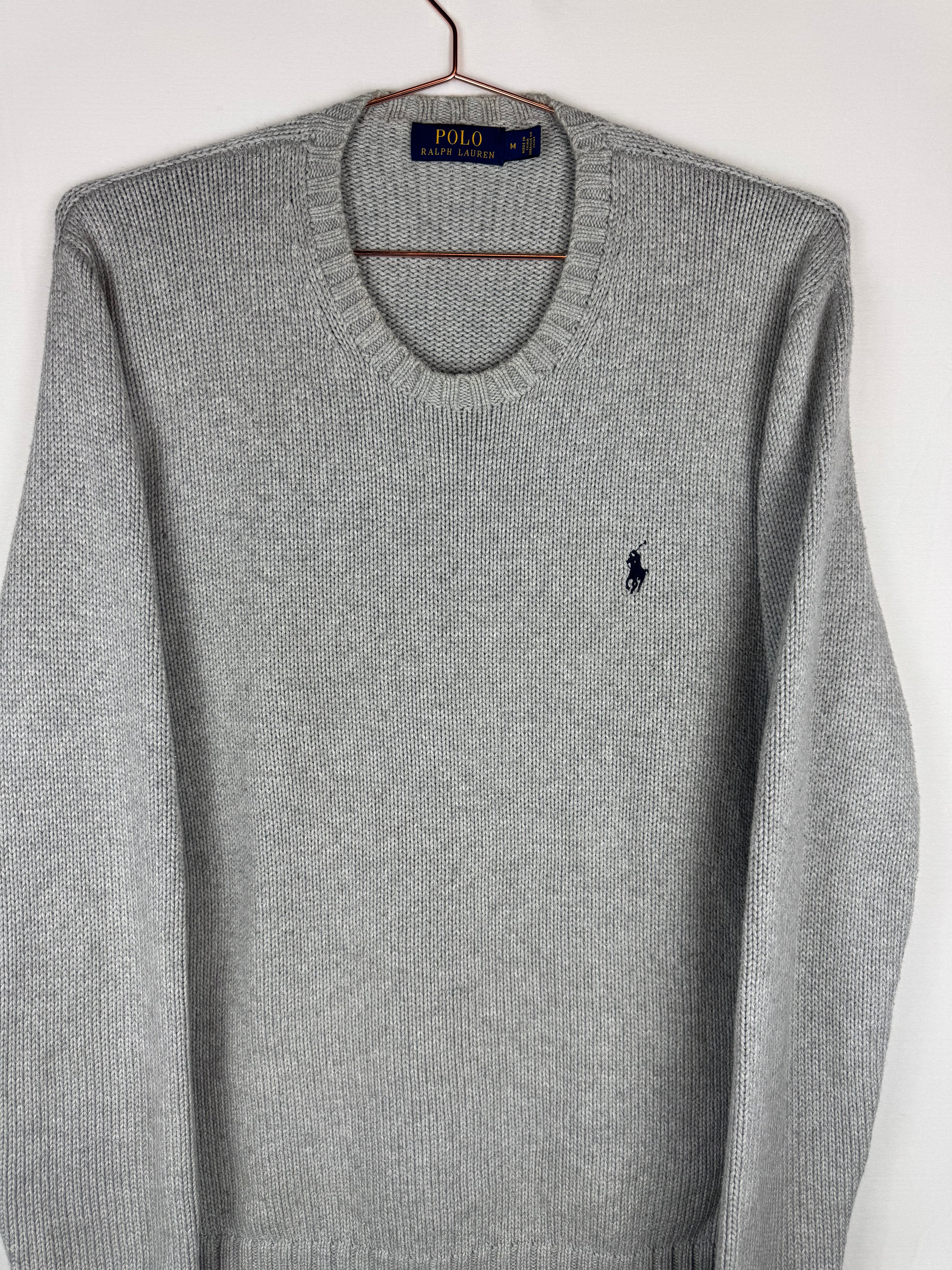 Ralph Lauren Grey Knitted Jumper