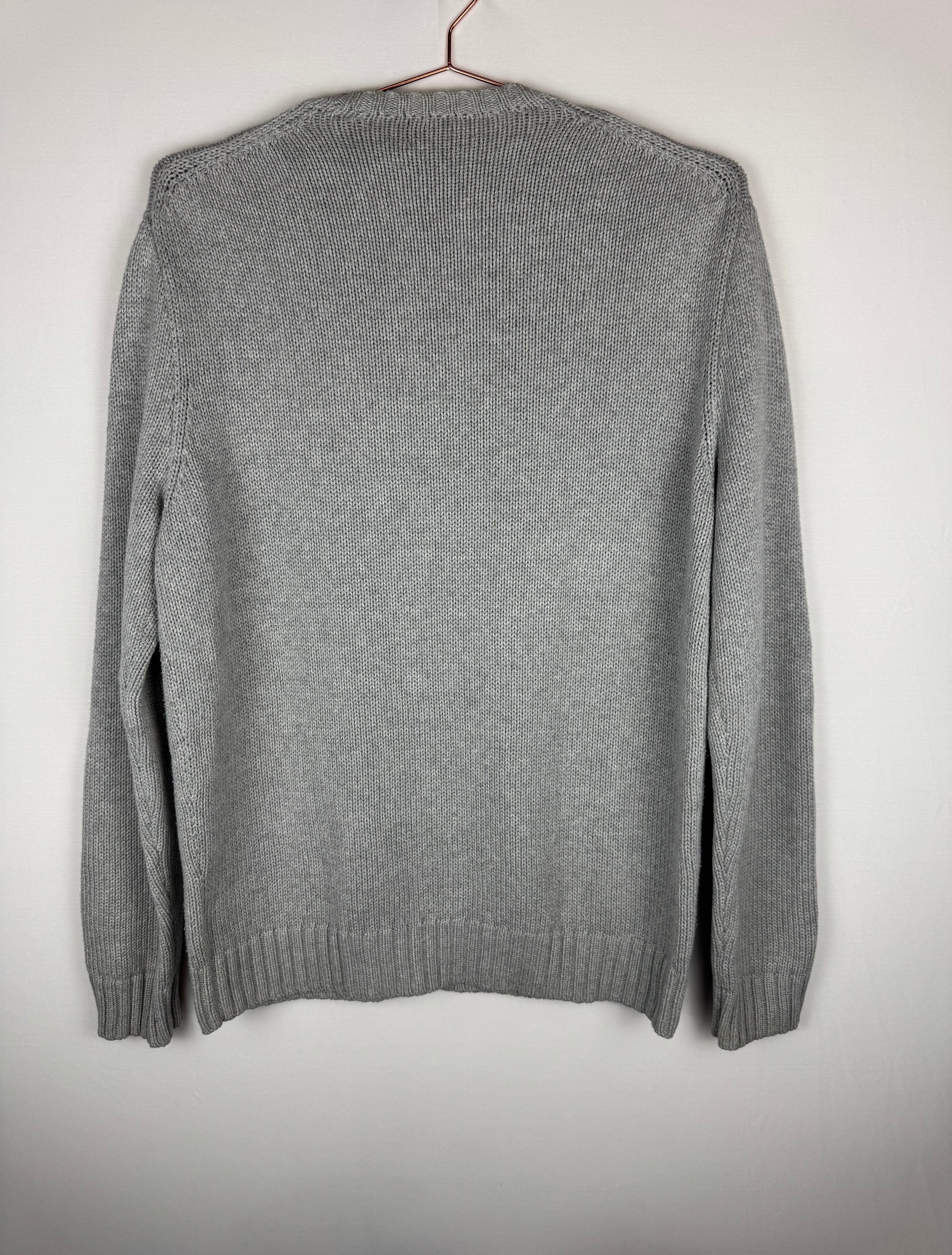 Ralph Lauren Grey Knitted Jumper