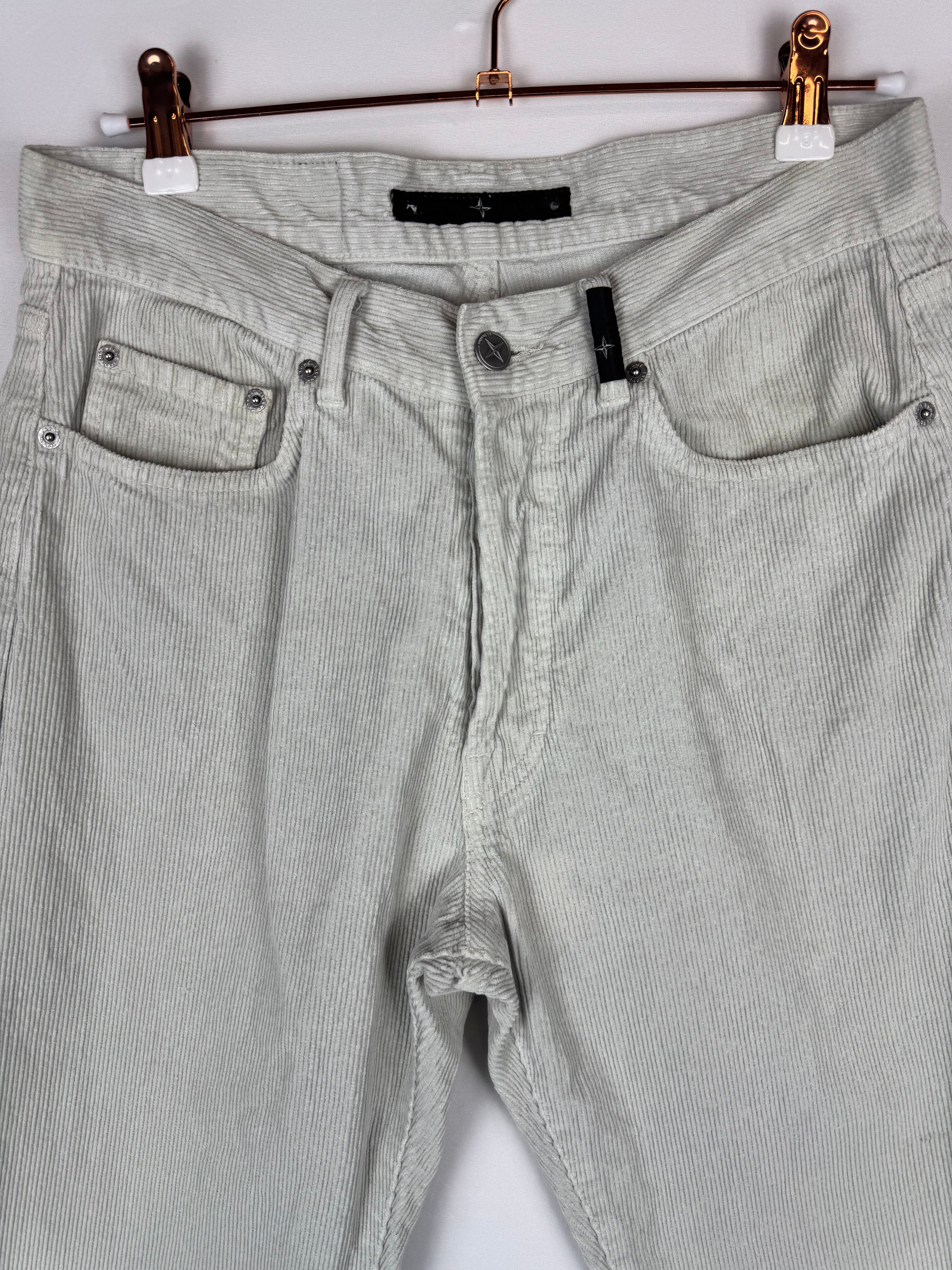 Stone Island Cream Corduroy Trousers size 32