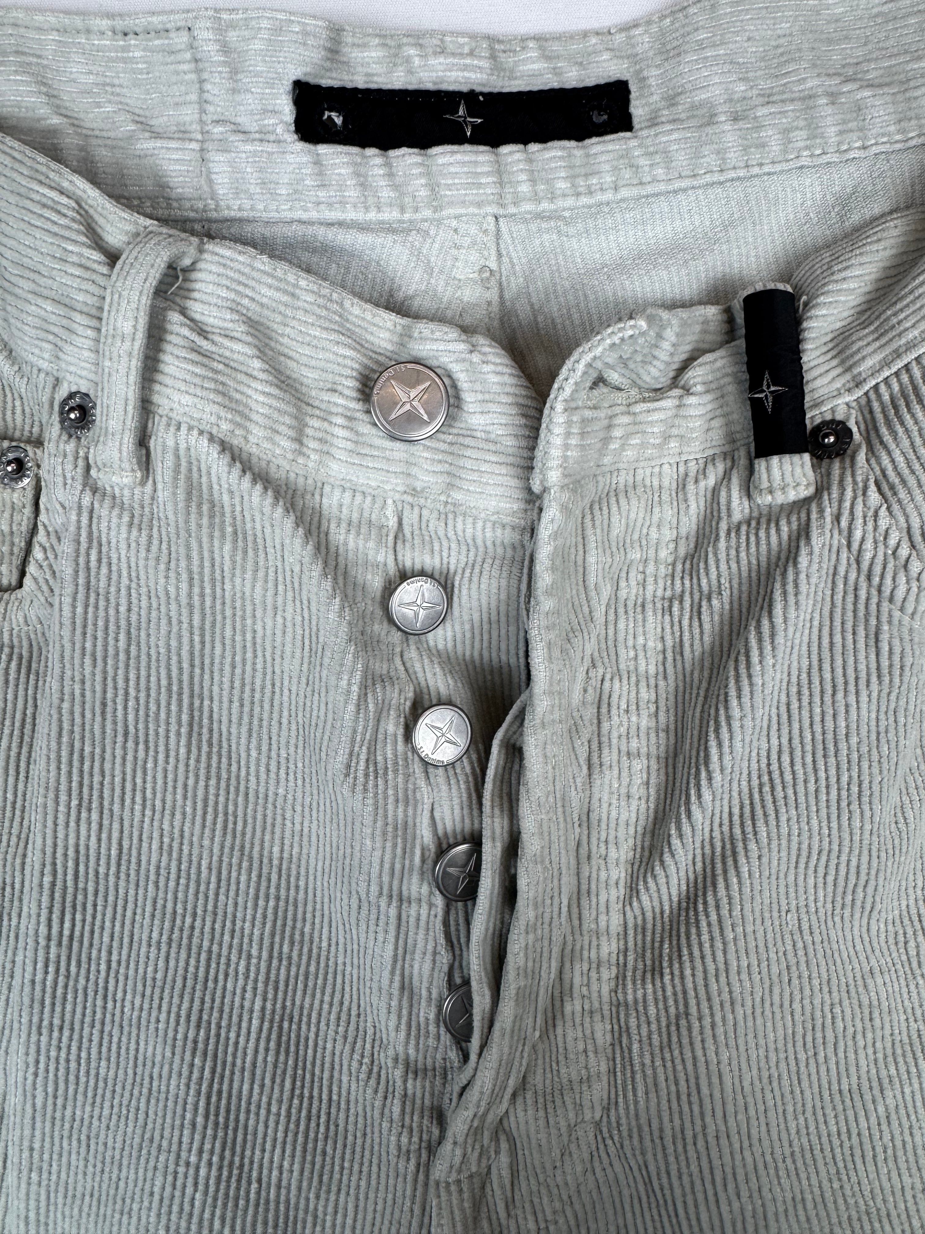 Stone Island Cream Corduroy Trousers size 32
