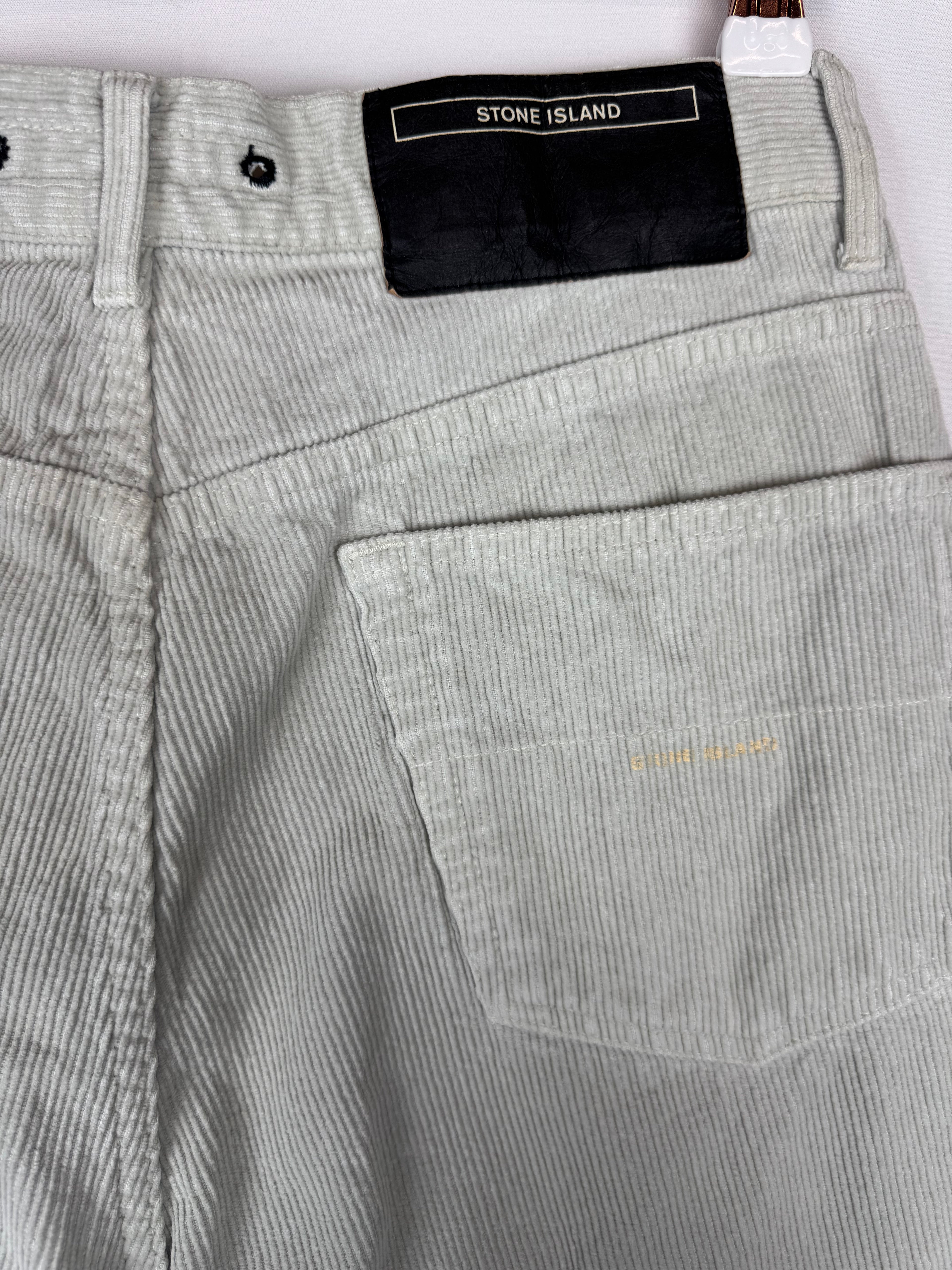 Stone Island Cream Corduroy Trousers size 32