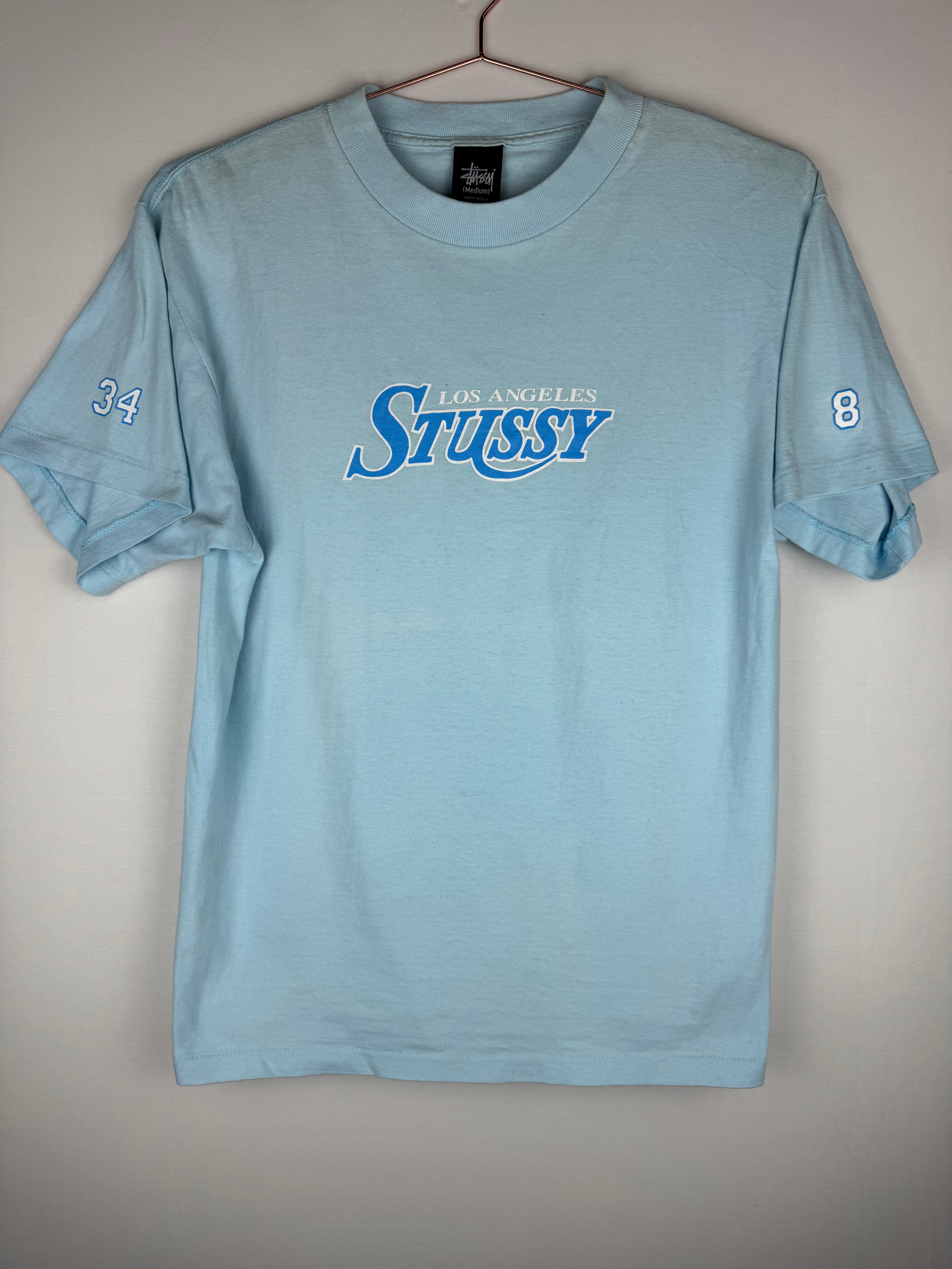 Stussy Light Blue T Shirt