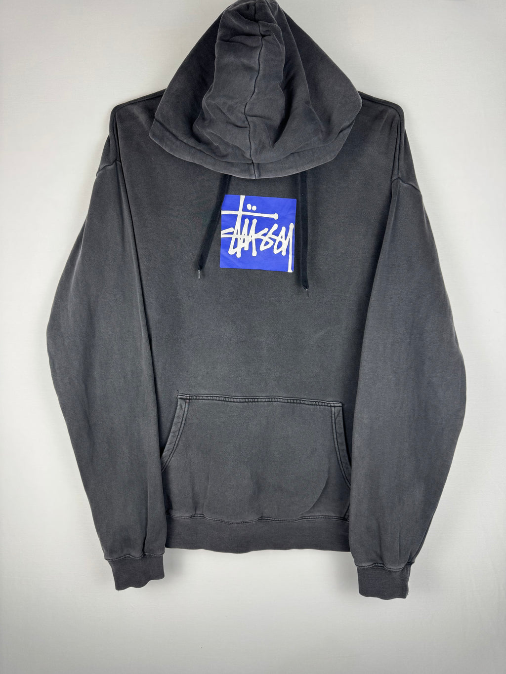 Stussy Washed Black Hoodie