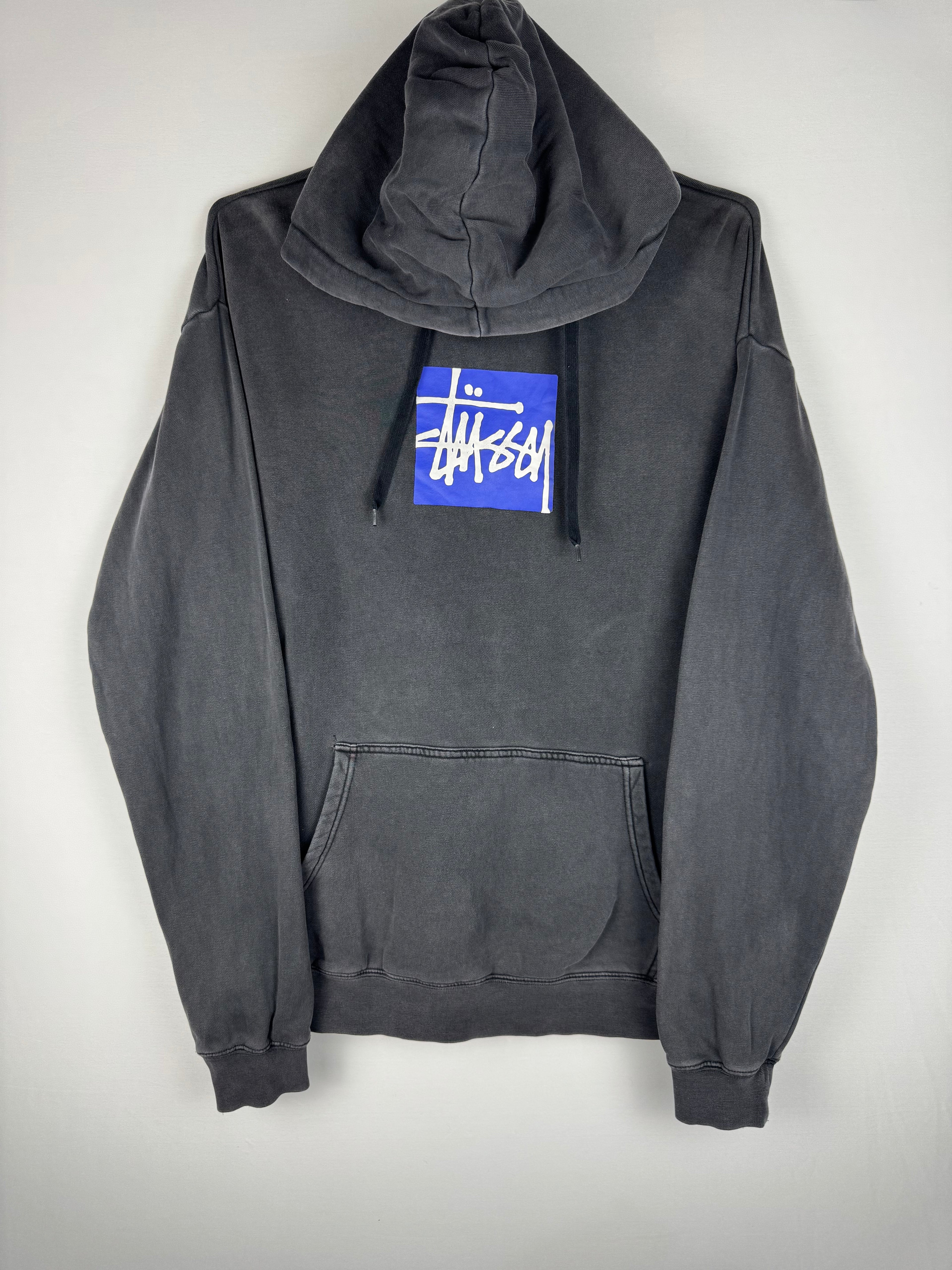 Stussy Washed Black Hoodie