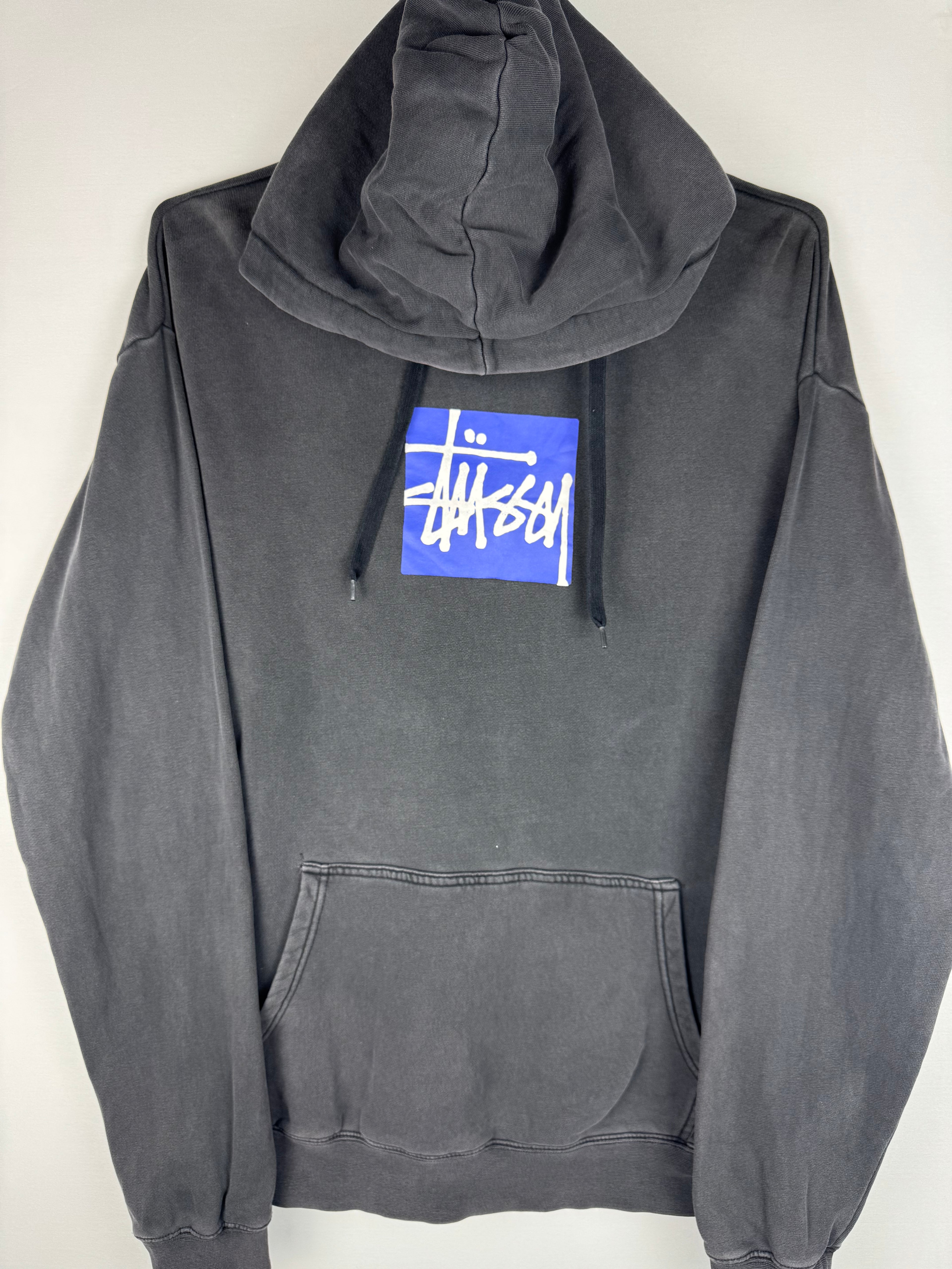 Stussy Washed Black Hoodie
