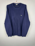 Lacoste Navy Blue Heavyweight Knitted Sweater