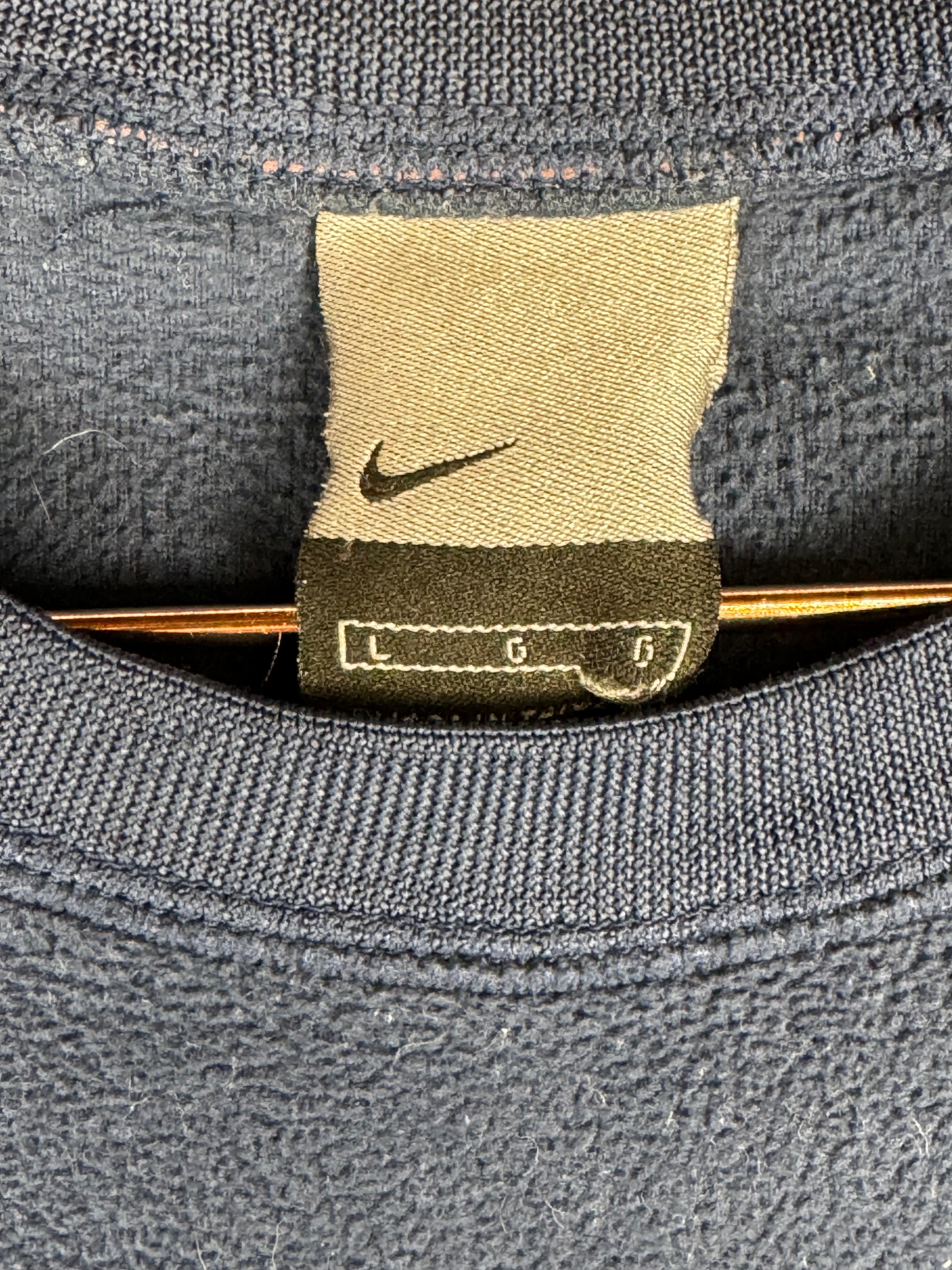 Navy Nike 90s Crewneck Fleece