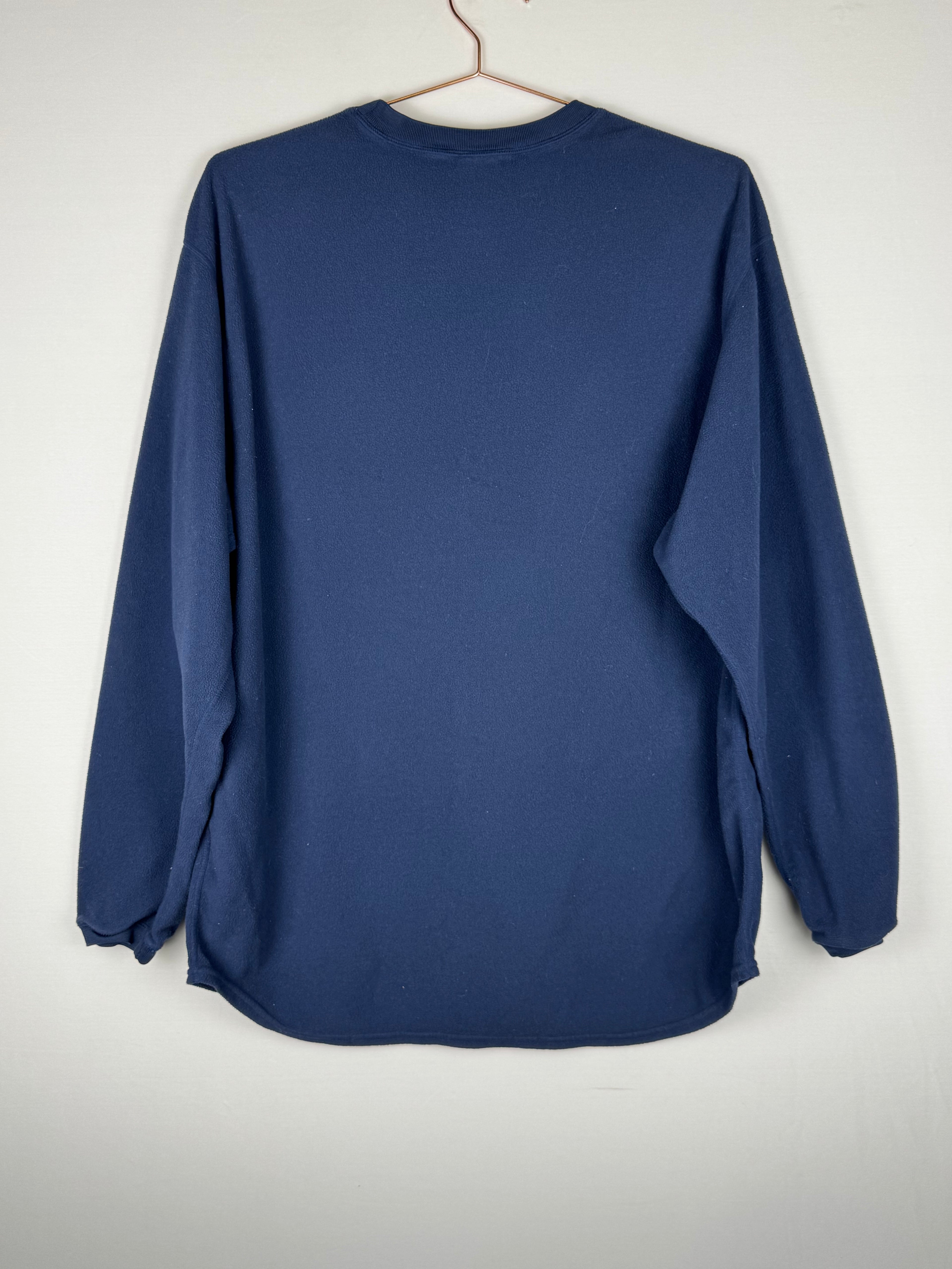 Navy Nike 90s Crewneck Fleece