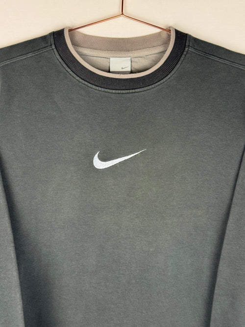 2000s Nike Dark Grey Crewneck Sweatshirt
