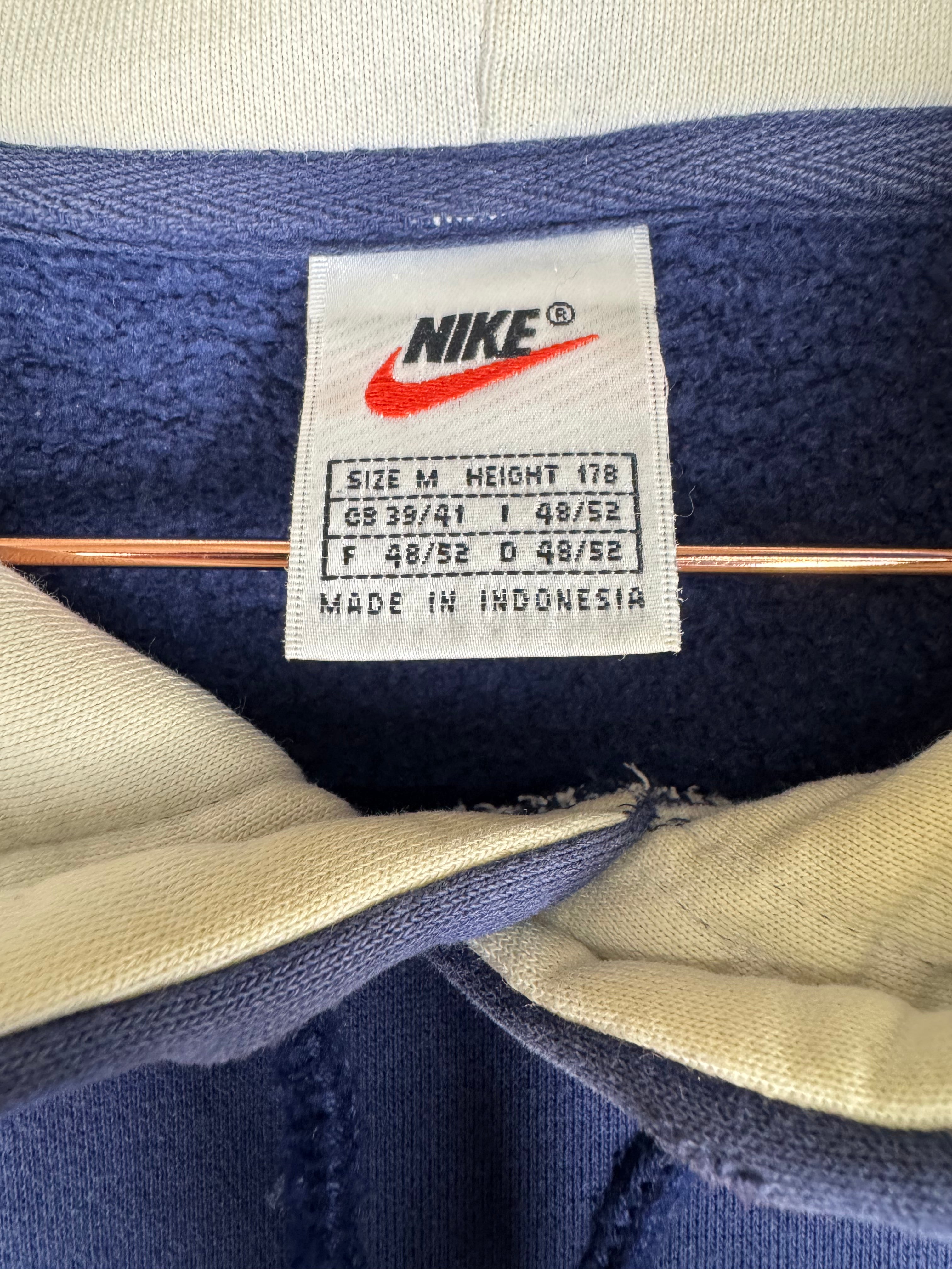 Rare Nike 90's Navy Blue Hoodie