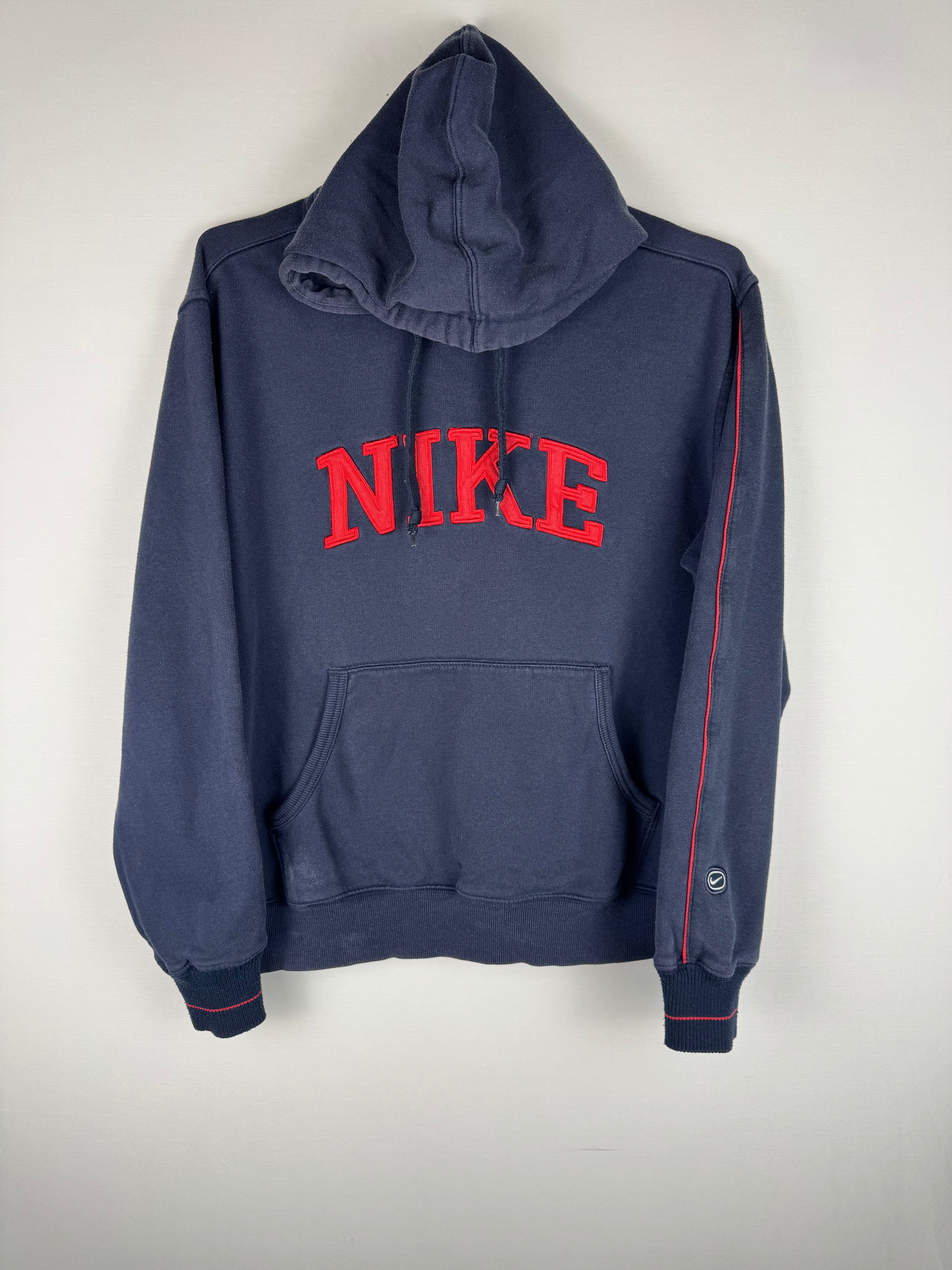 Early 2000s Nike Hoodie in Navy Blue