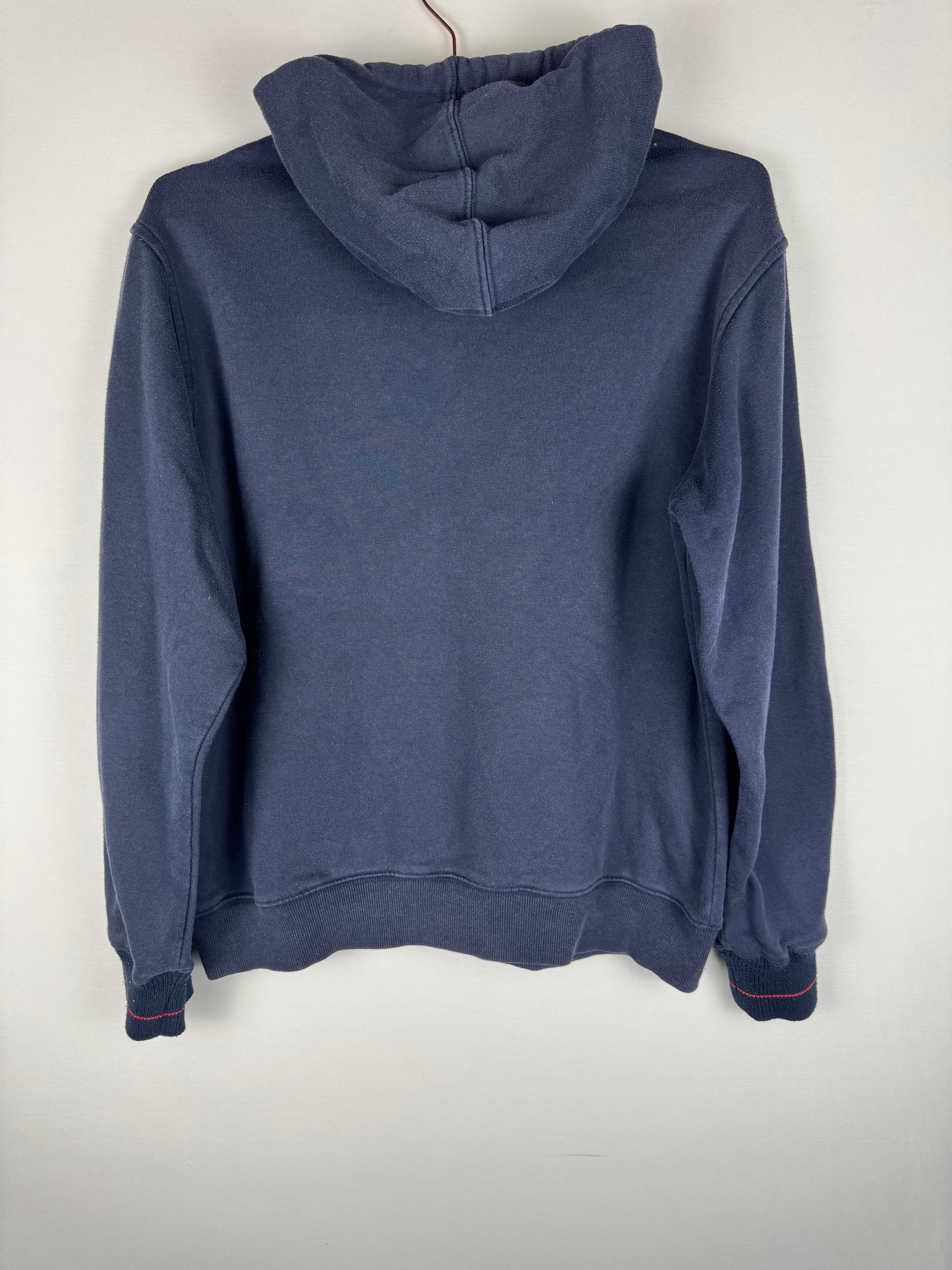 Early 2000s Nike Hoodie in Navy Blue