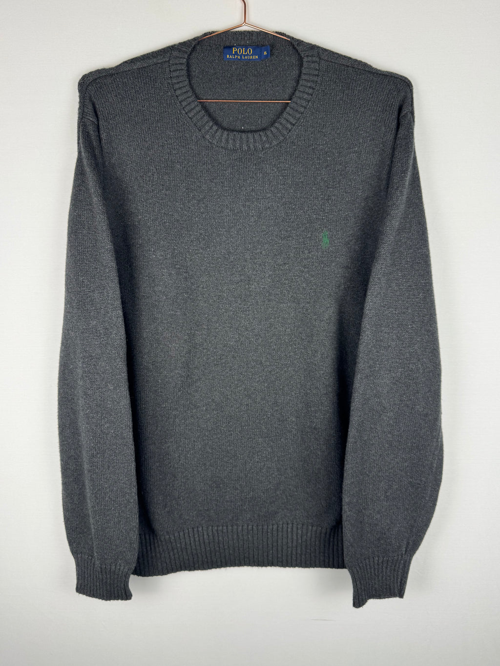 Ralph Lauren Charcoal Grey Knitted Jumper