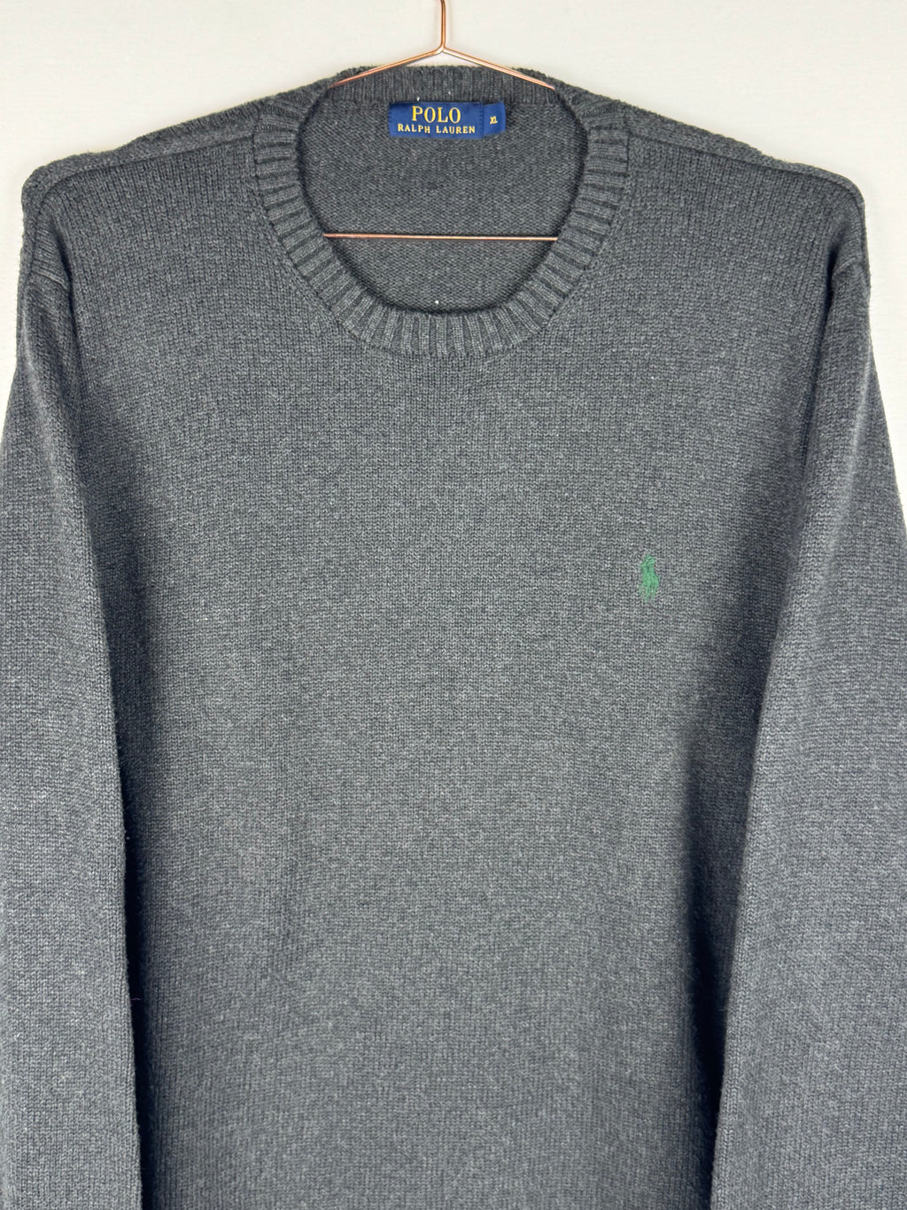 Ralph Lauren Charcoal Grey Knitted Jumper