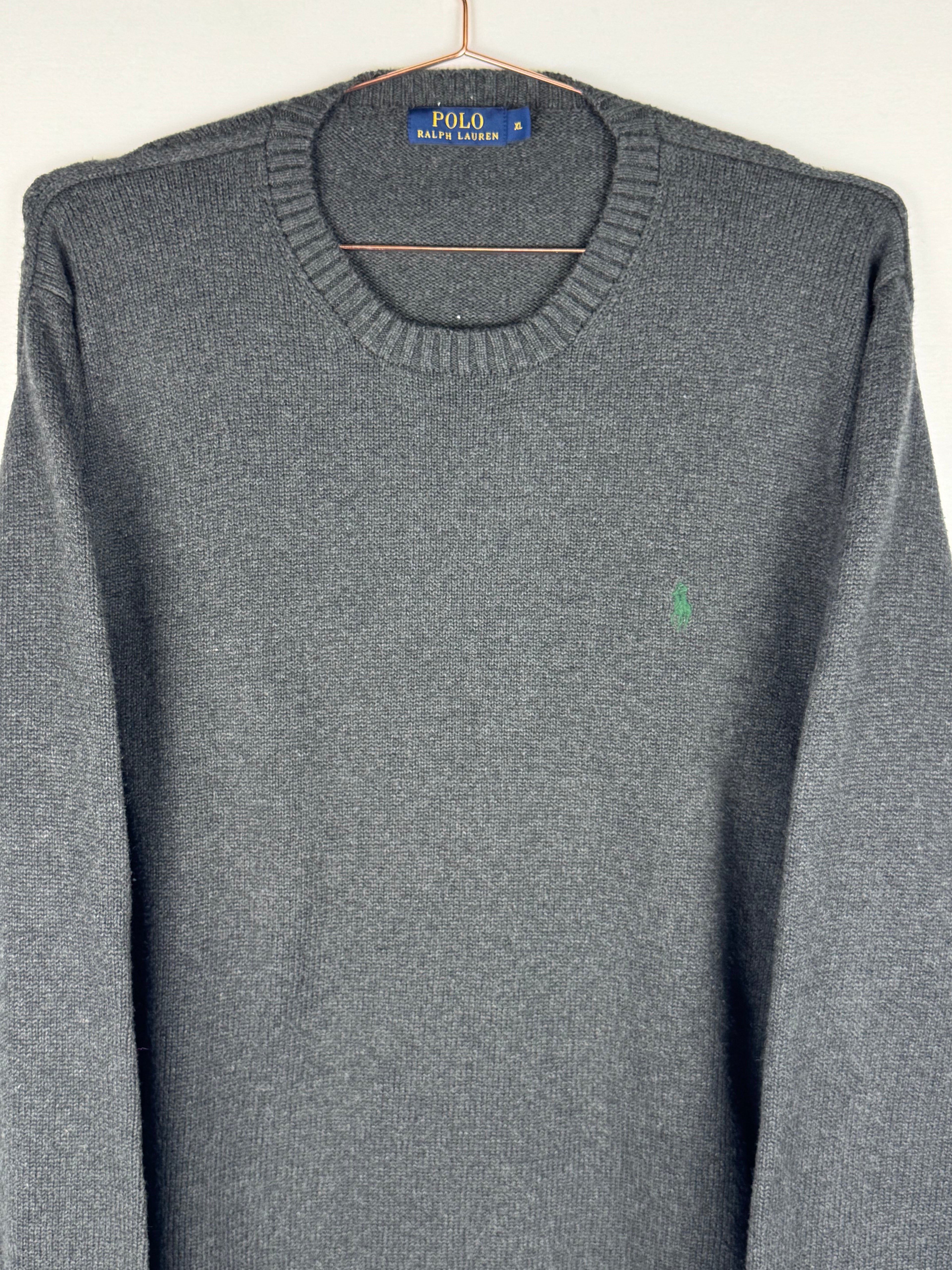 Ralph Lauren Charcoal Grey Knitted Jumper
