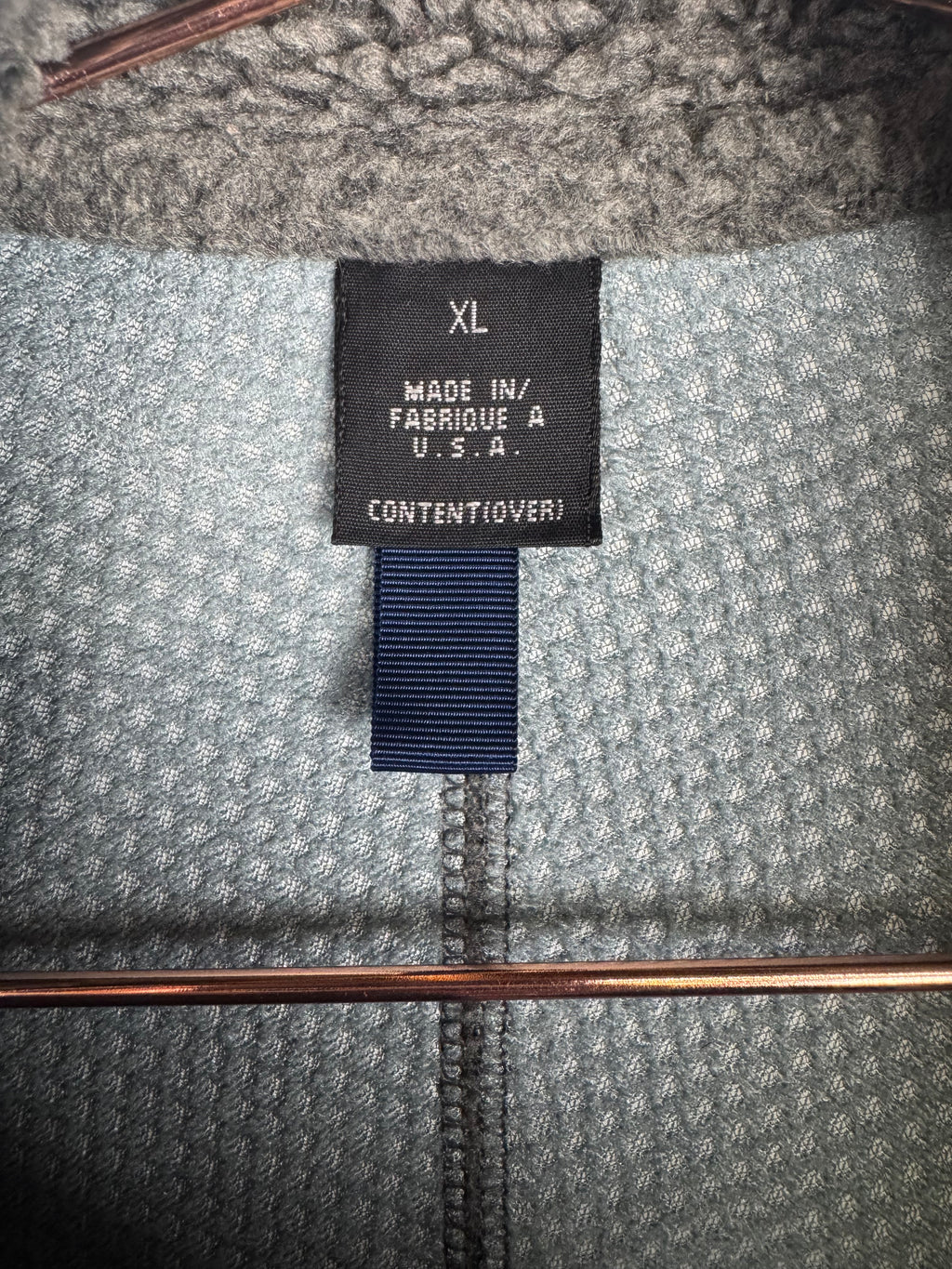 Grey Patagonia Sherpa Full-Zip Fleece