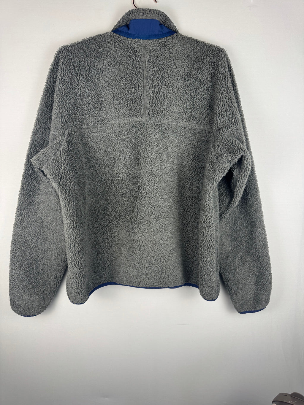 Grey Patagonia Sherpa Full-Zip Fleece
