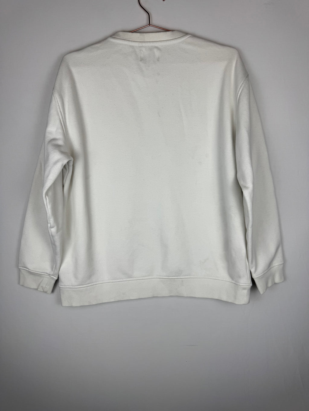 Tommy Jeans White Crewneck Sweatshirt