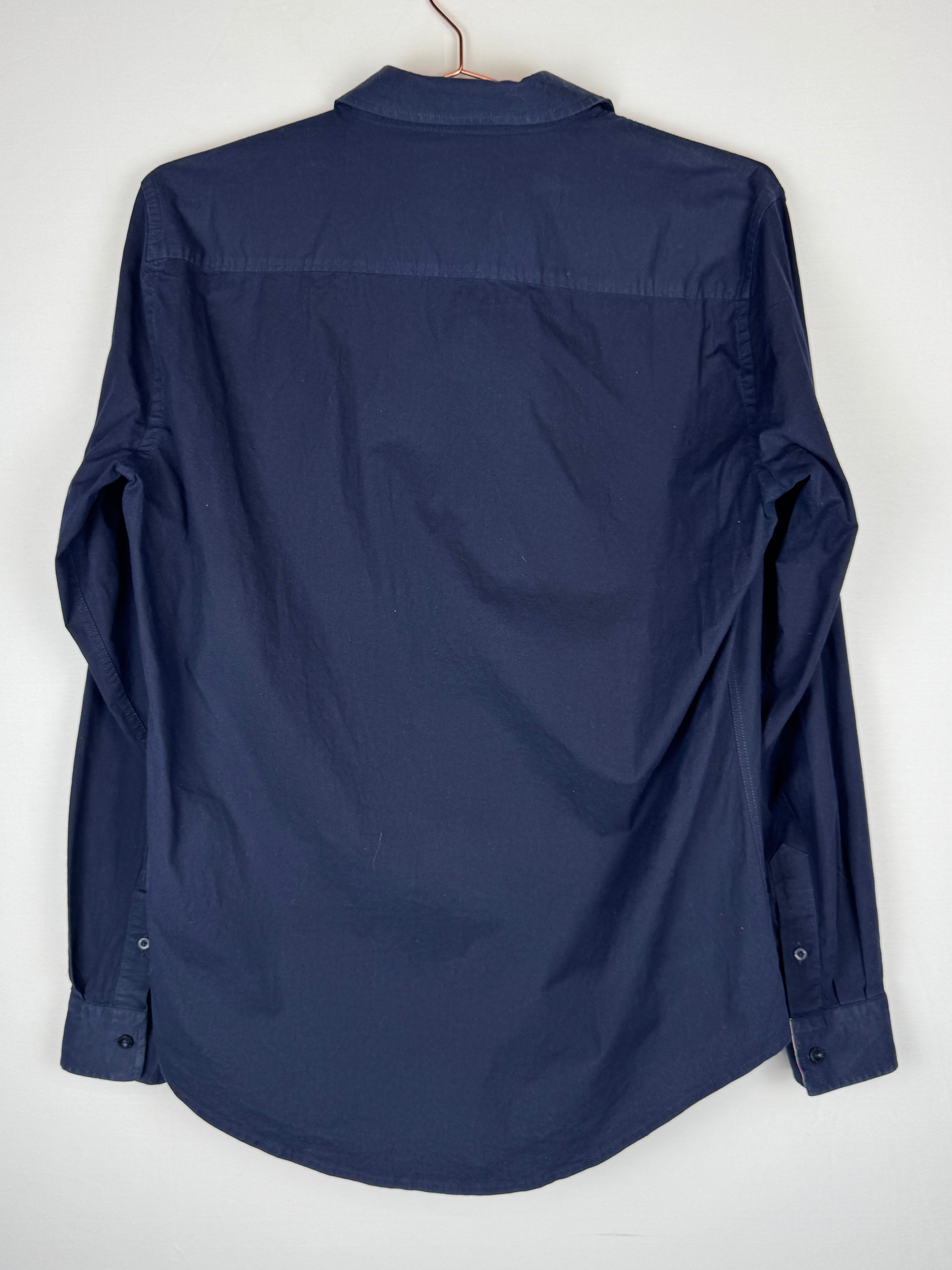 Burberry Navy Button-up shirt