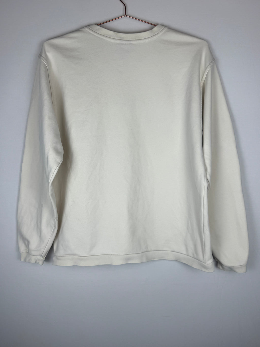 2000s Nike Cream Centre Swoosh Sweatshirt