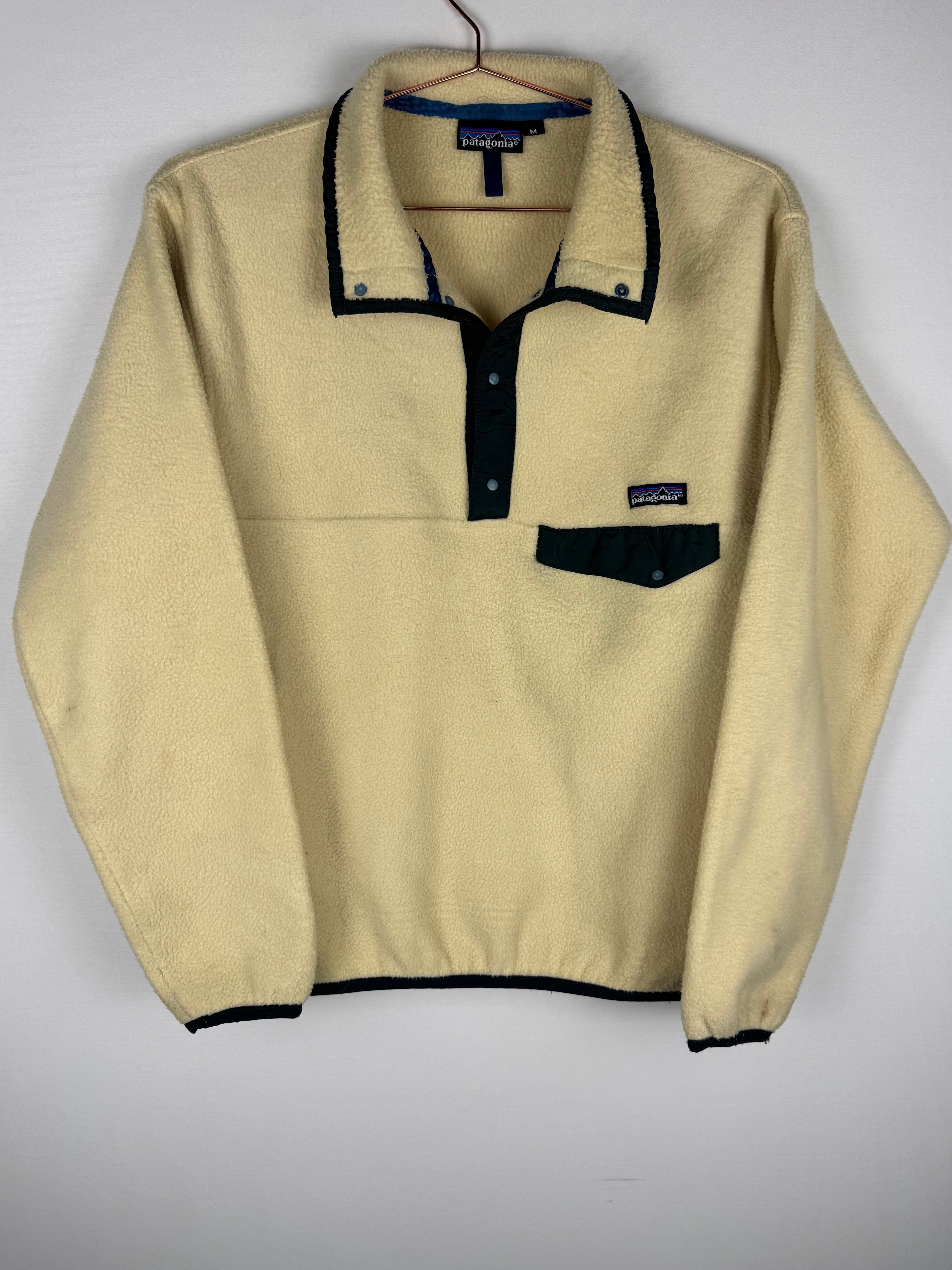 Patagonia Cream Snap-T Fleece