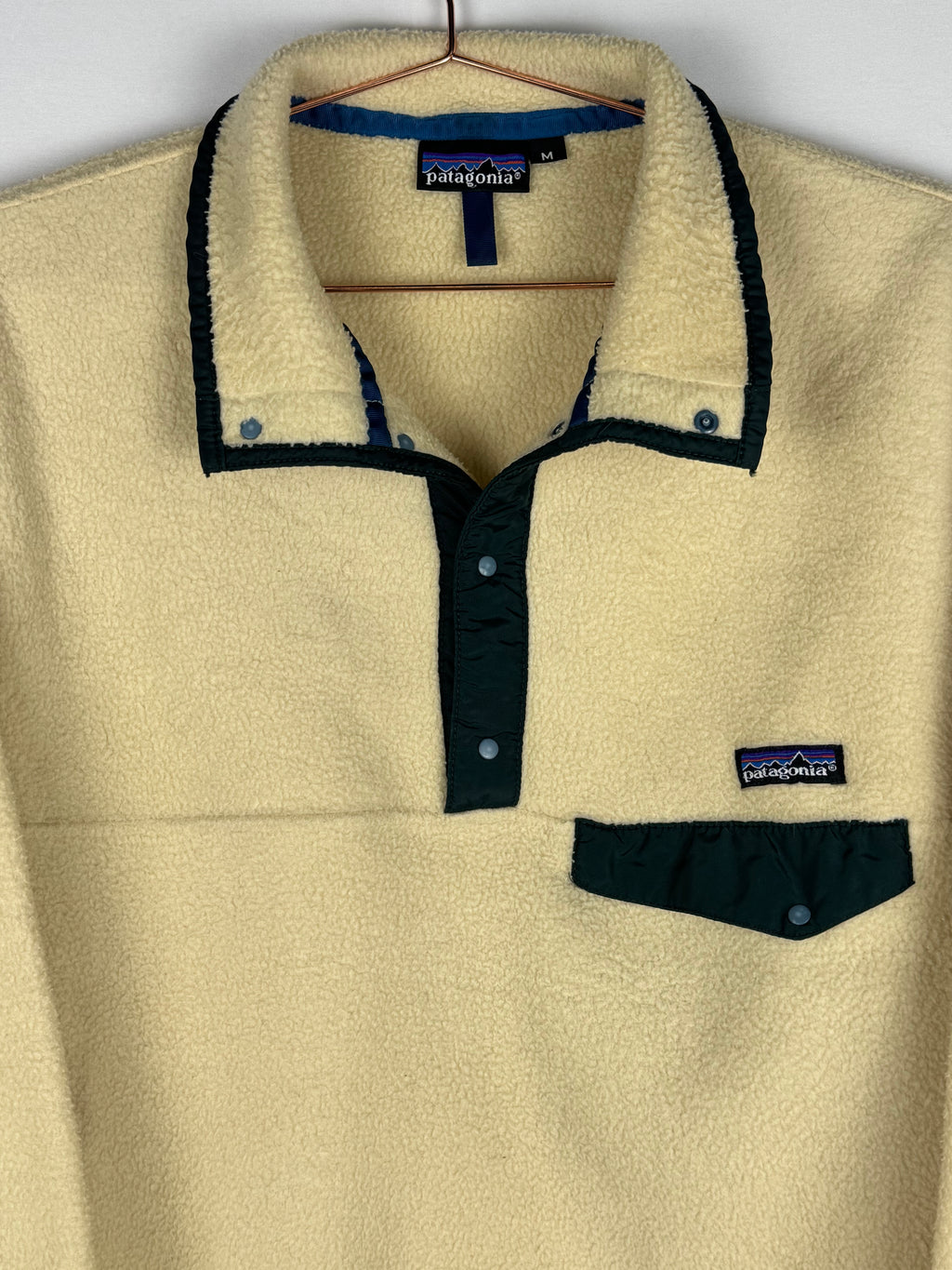 Patagonia Cream Snap-T Fleece