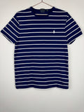 Ralph Lauren Striped Navy and White T-shirt