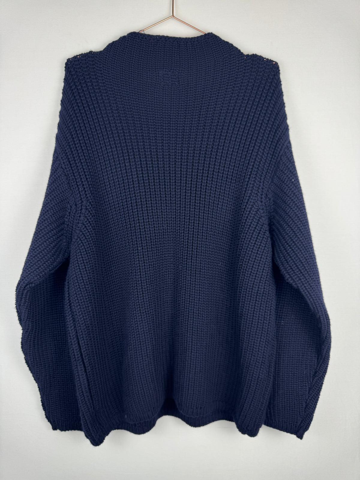 C.P. Company Navy Heavy Knitted Jumper