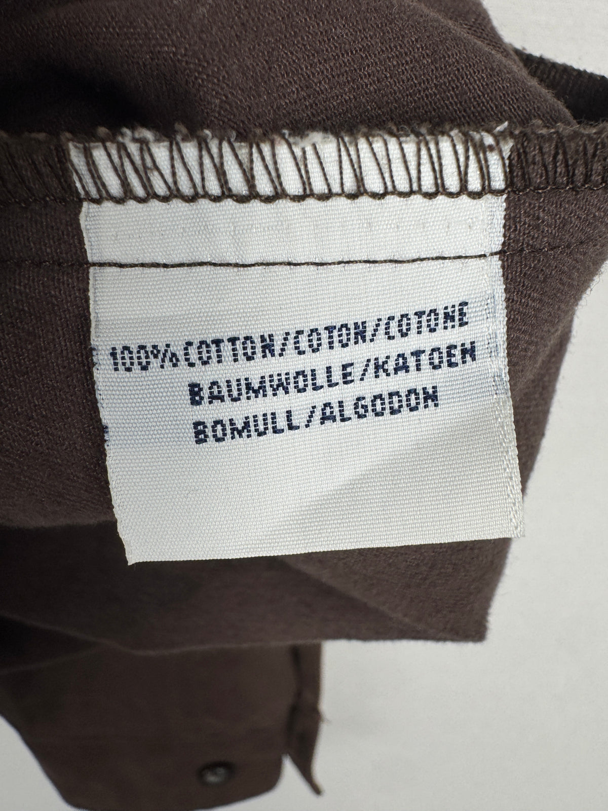 Ralph Lauren Vintage Brown Golf Zip-up Harrington Jacket