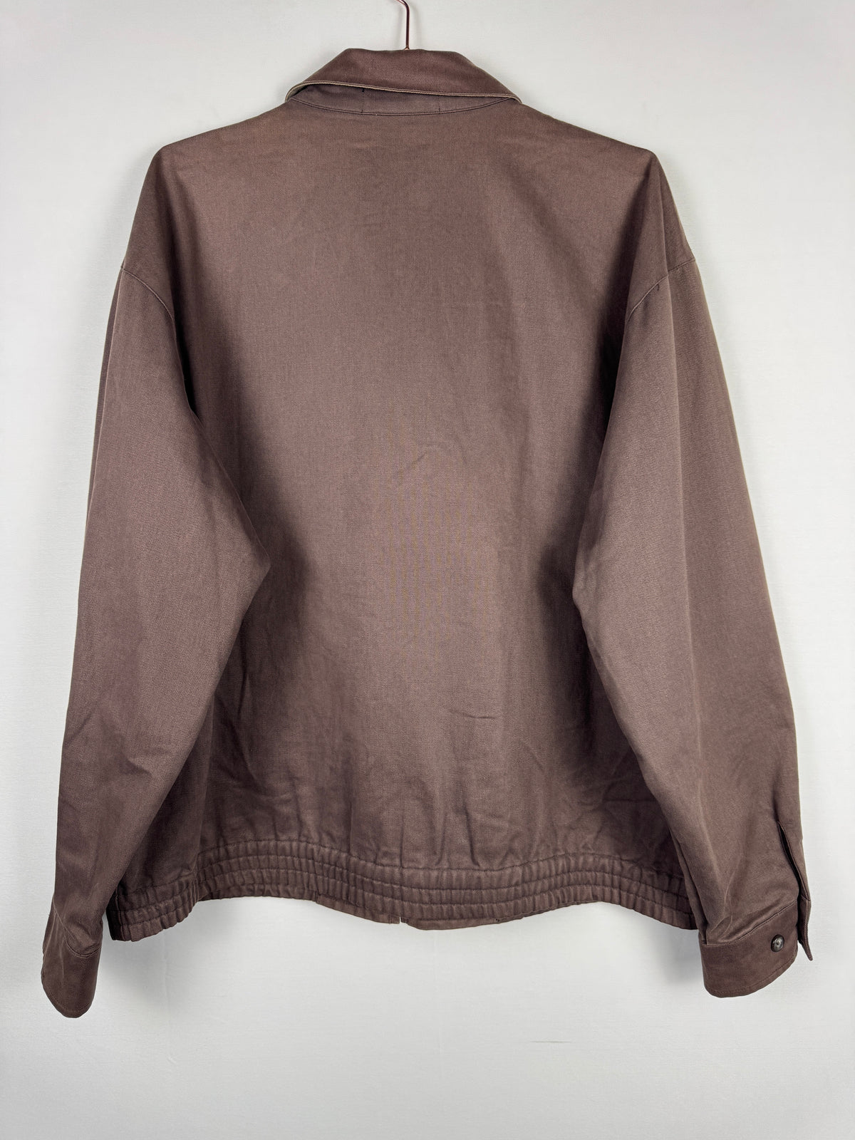 Ralph Lauren Vintage Brown Golf Zip-up Harrington Jacket