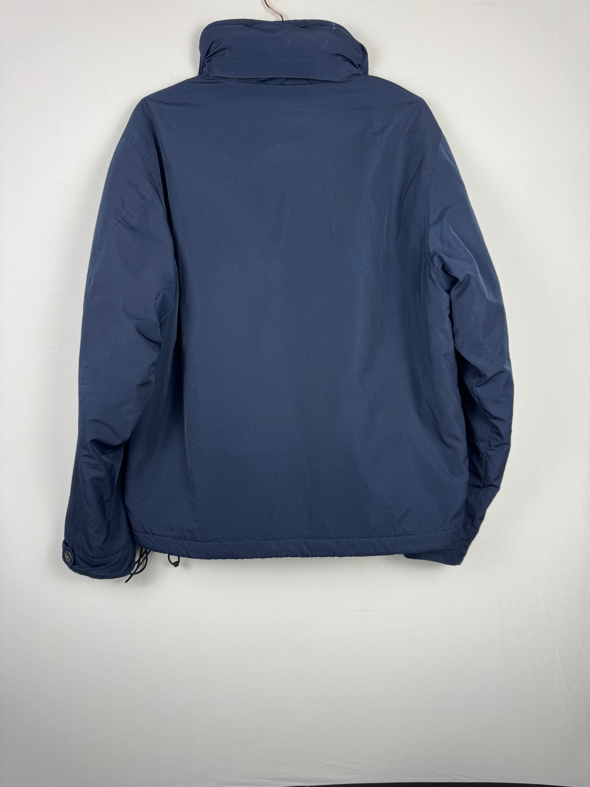Ralph Lauren Navy Stowaway Hooded Zip-Up Jacket