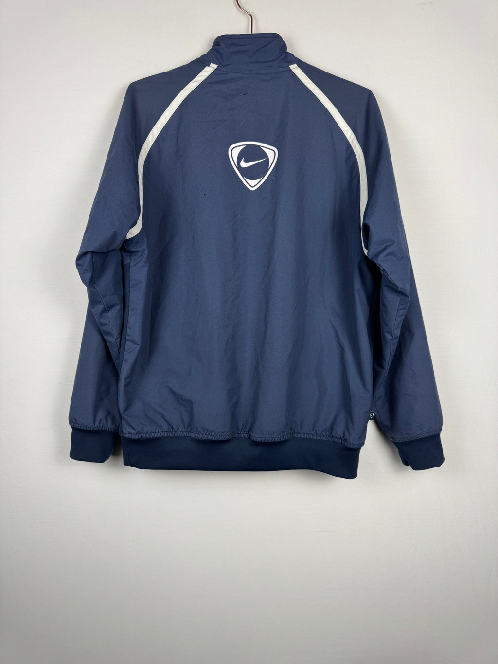 Nike Vintage Navy/Red Reversible Quarter-Zip Jacket in size Medium.