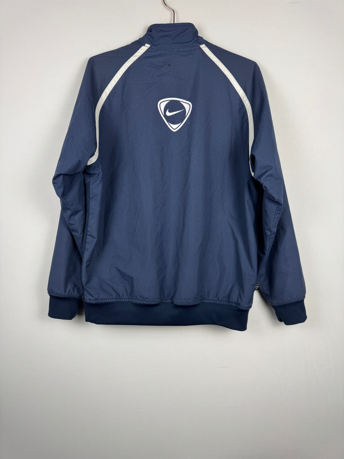 Nike Vintage Navy/Red Reversible Quarter-Zip Jacket in size Medium.