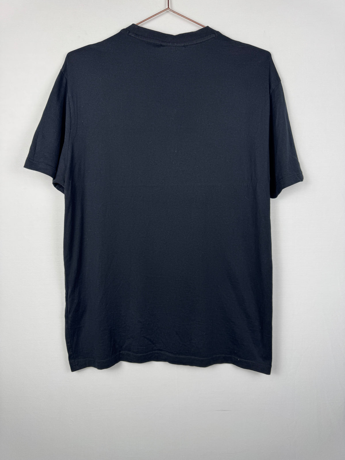 Emporio Armani Monochrome Black New York Skyline Graphic T-Shirt