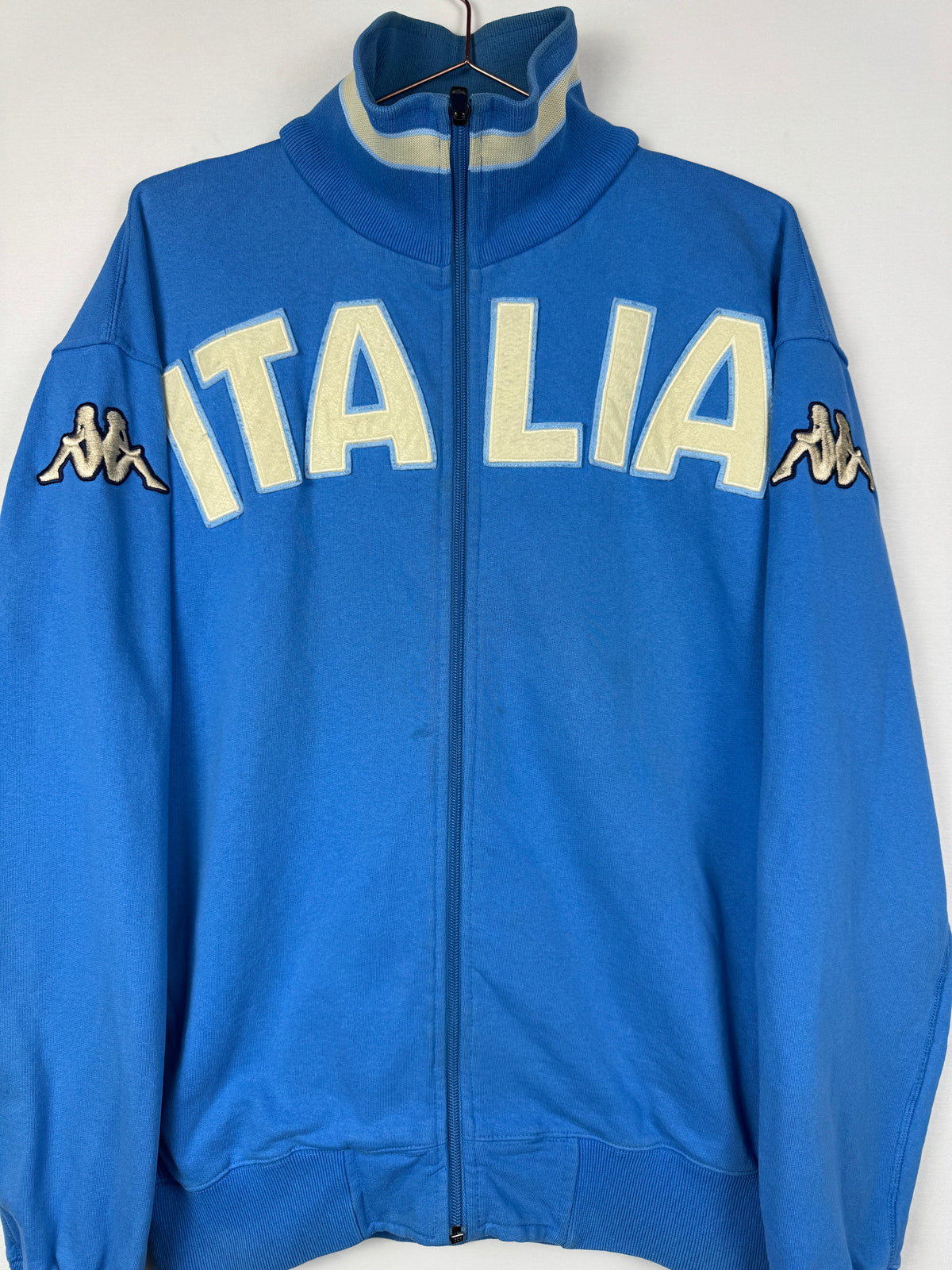 Kappa Vintage Blue Italia Track Jacket