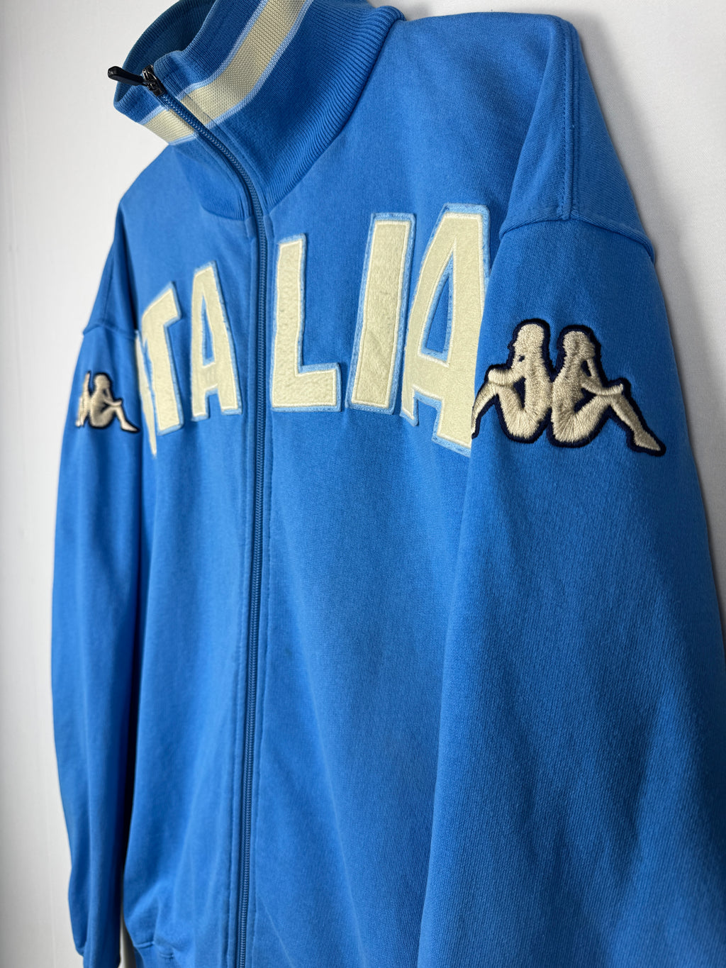 Kappa Vintage Blue Italia Track Jacket