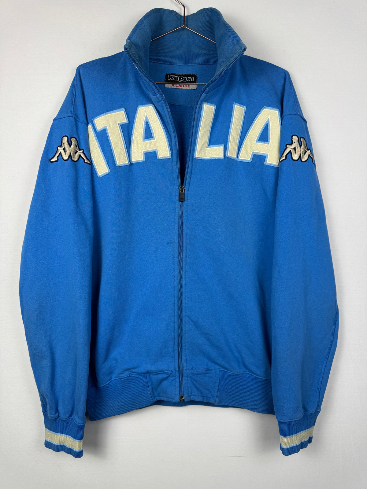 Kappa Vintage Blue Italia Track Jacket