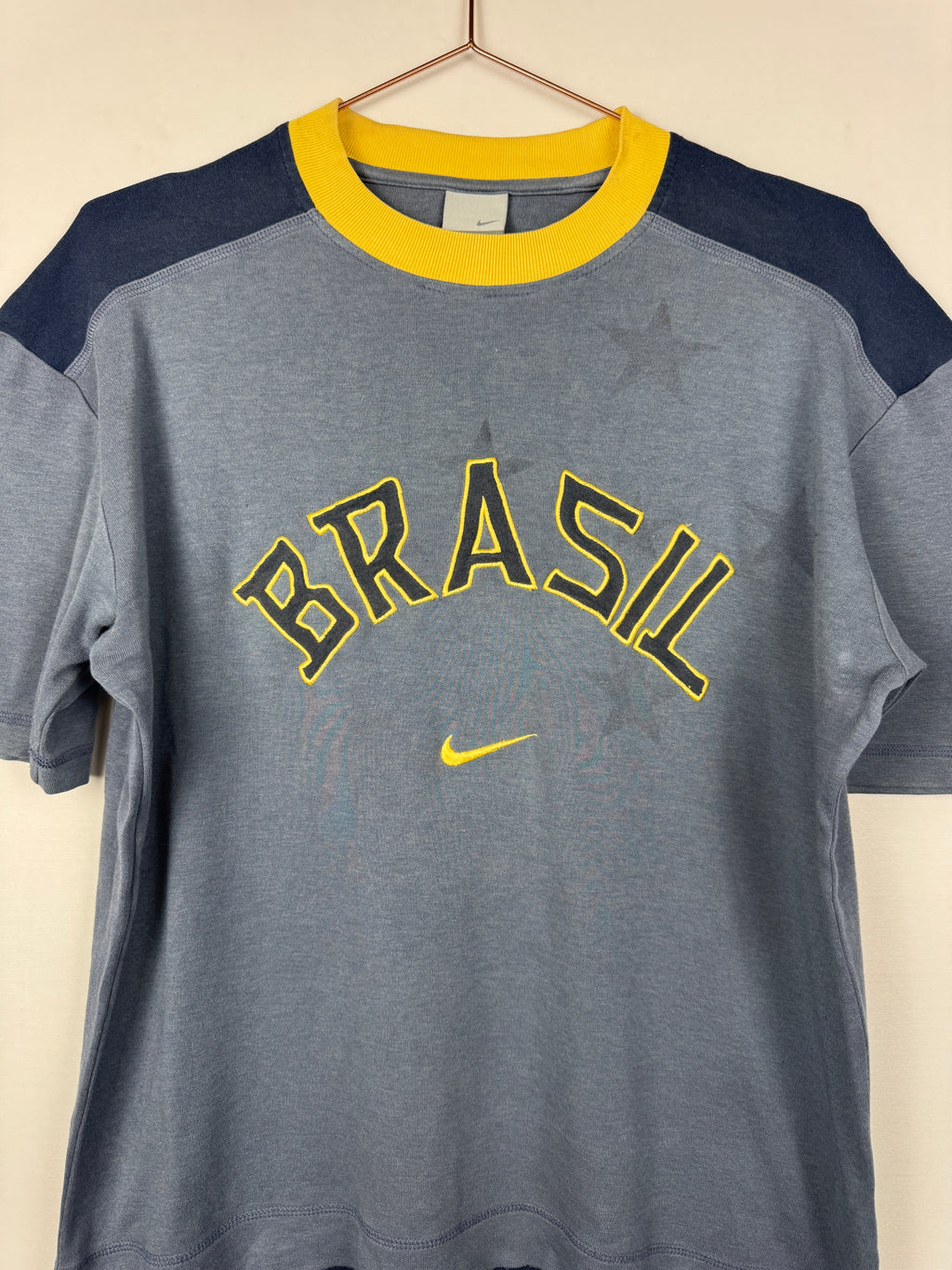 Vintage Nike Slate Blue/Navy Brazil T-Shirt