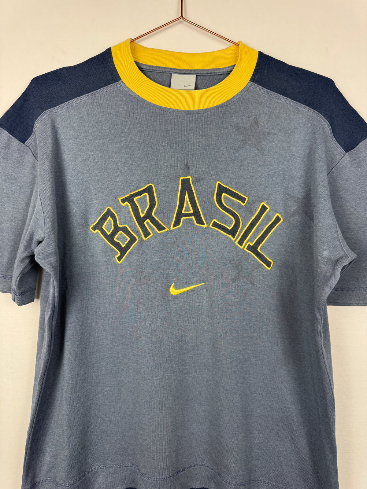 Vintage Nike Slate Blue/Navy Brazil T-Shirt